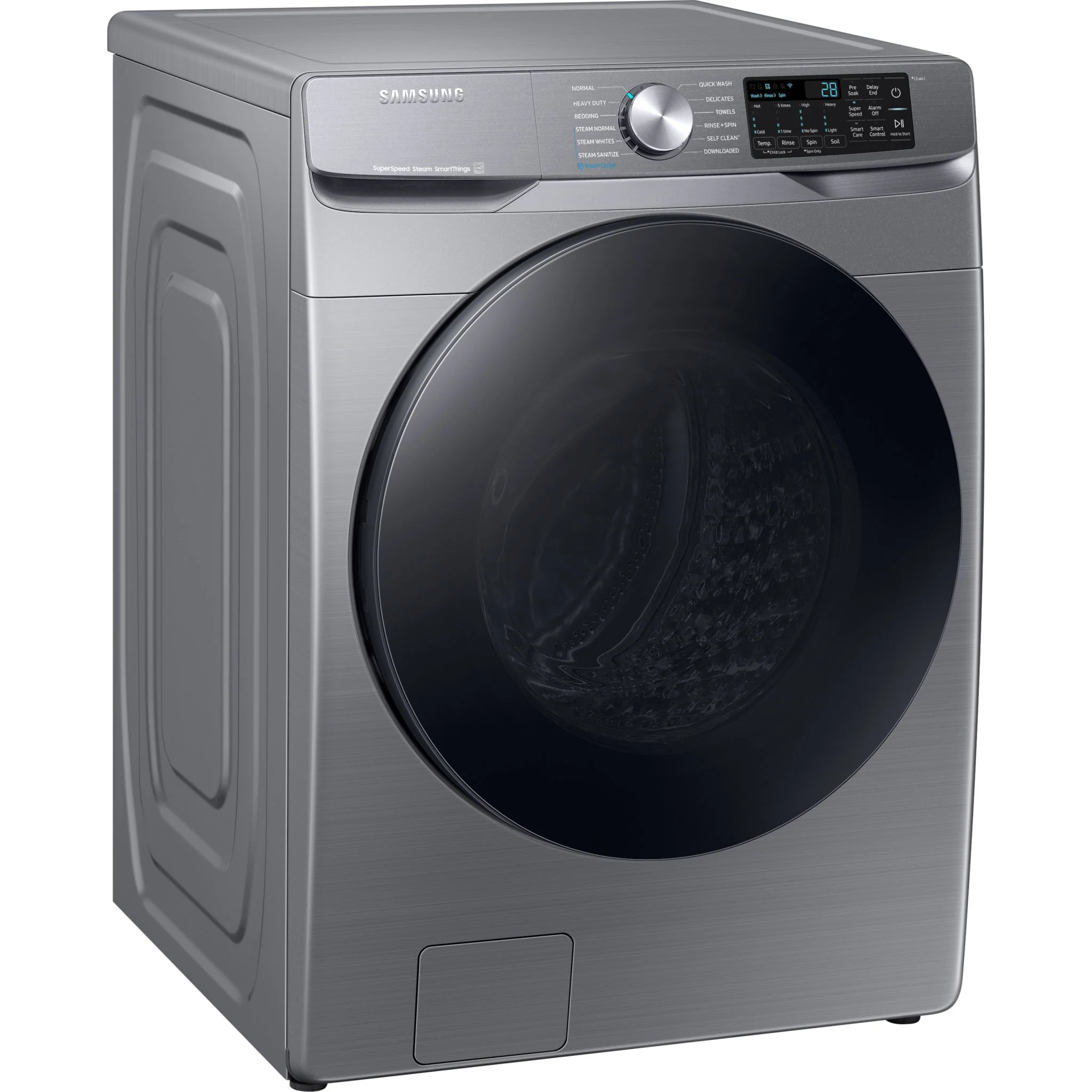 Samsung Front Load Washer (WF45B6300AP) - Grey - Image 2