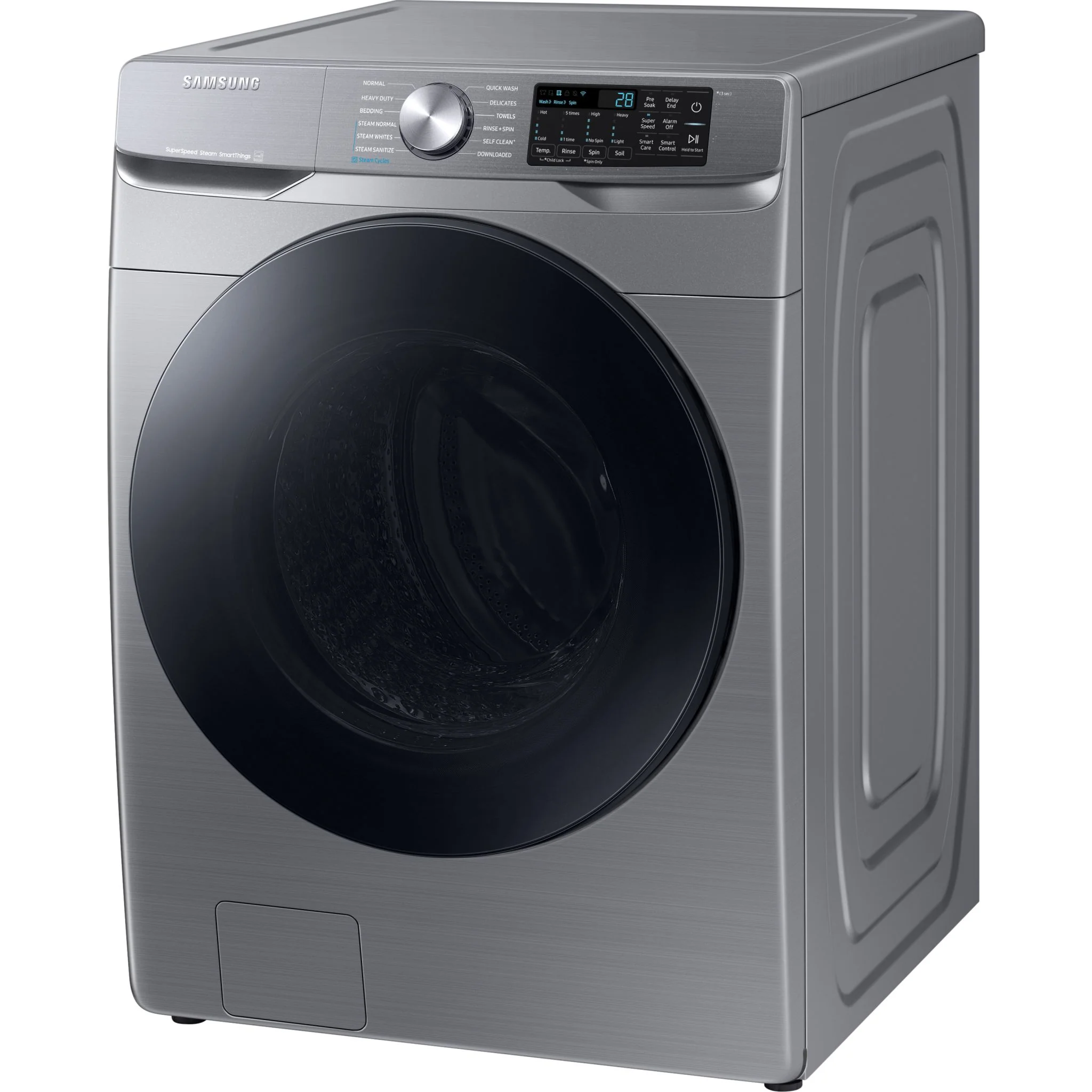 Samsung Front Load Washer (WF45B6300AP) - Grey - Image 3