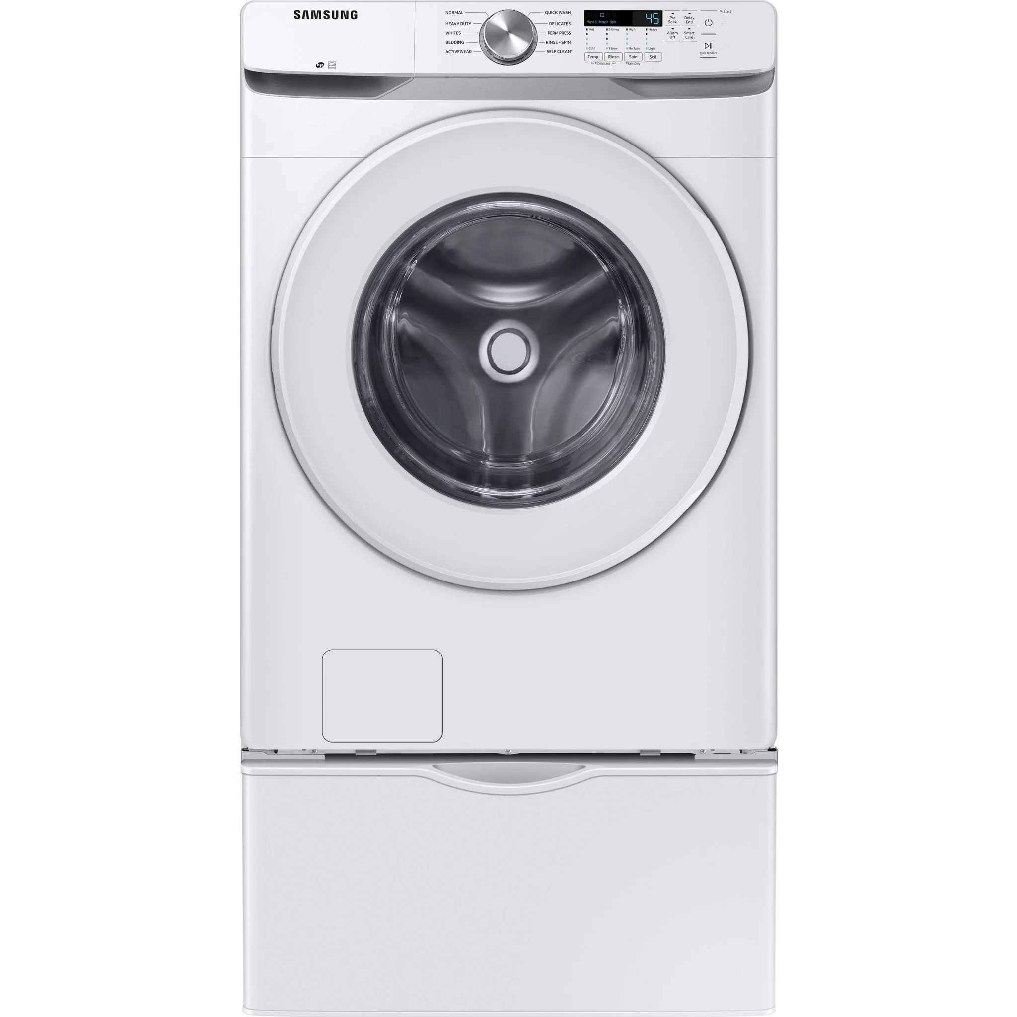 Samsung Front Load Washer (WF45T6000AW) - White - Image 18