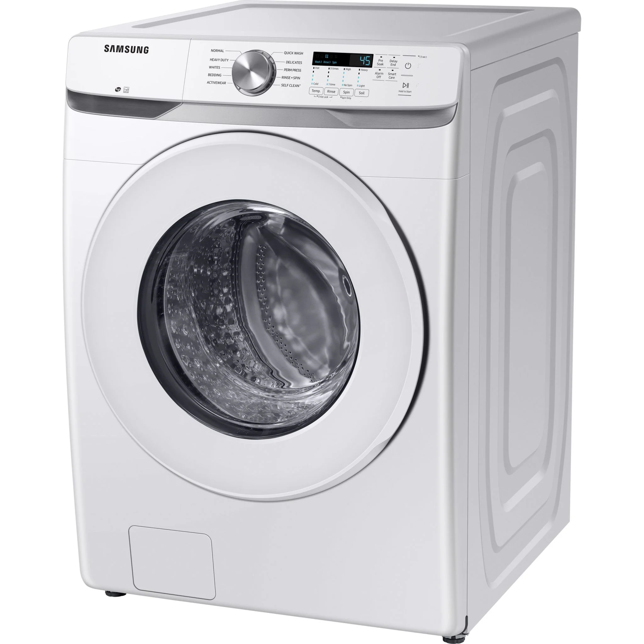 Samsung Front Load Washer (WF45T6000AW) - White - Image 4