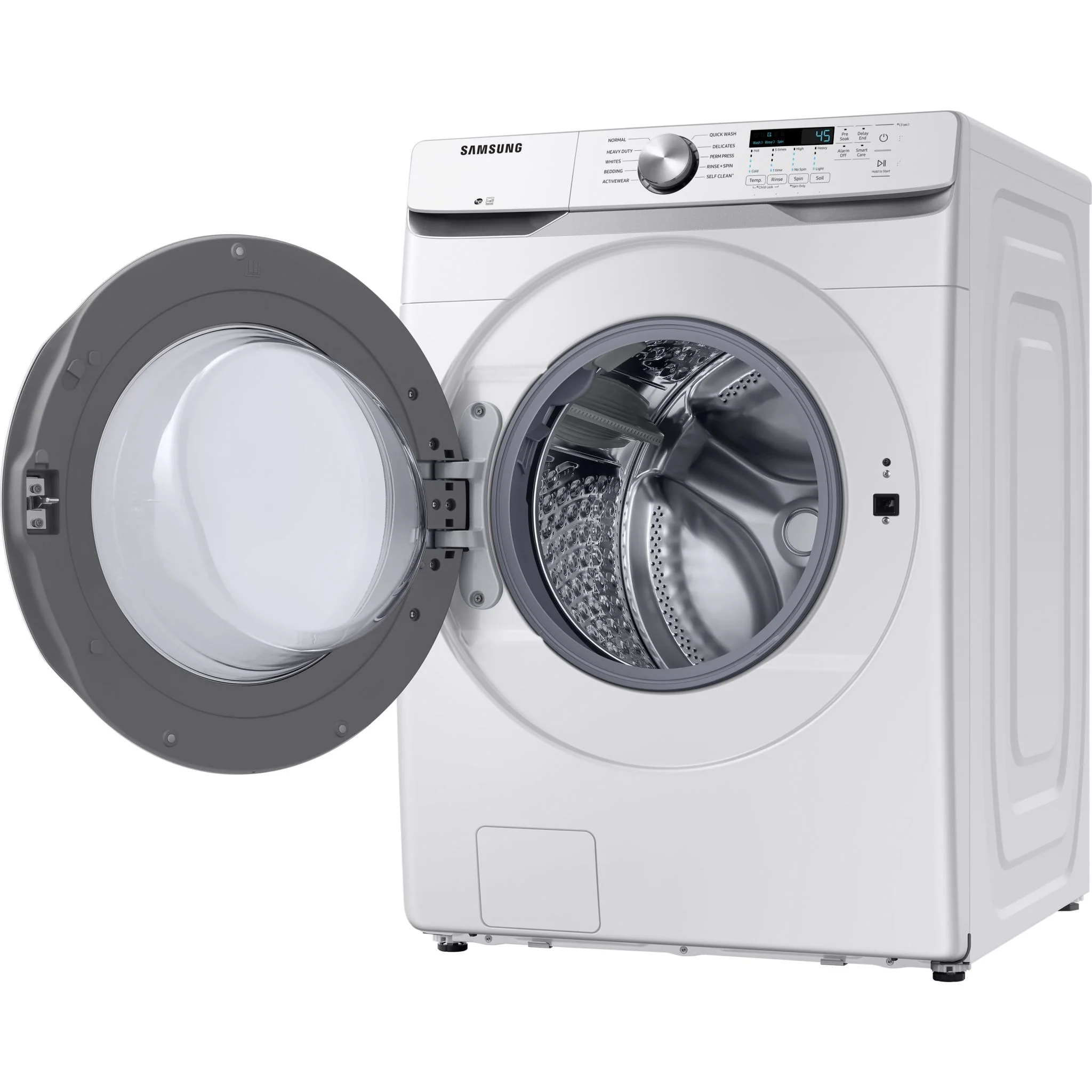 Samsung Front Load Washer (WF45T6000AW) - White - Image 5