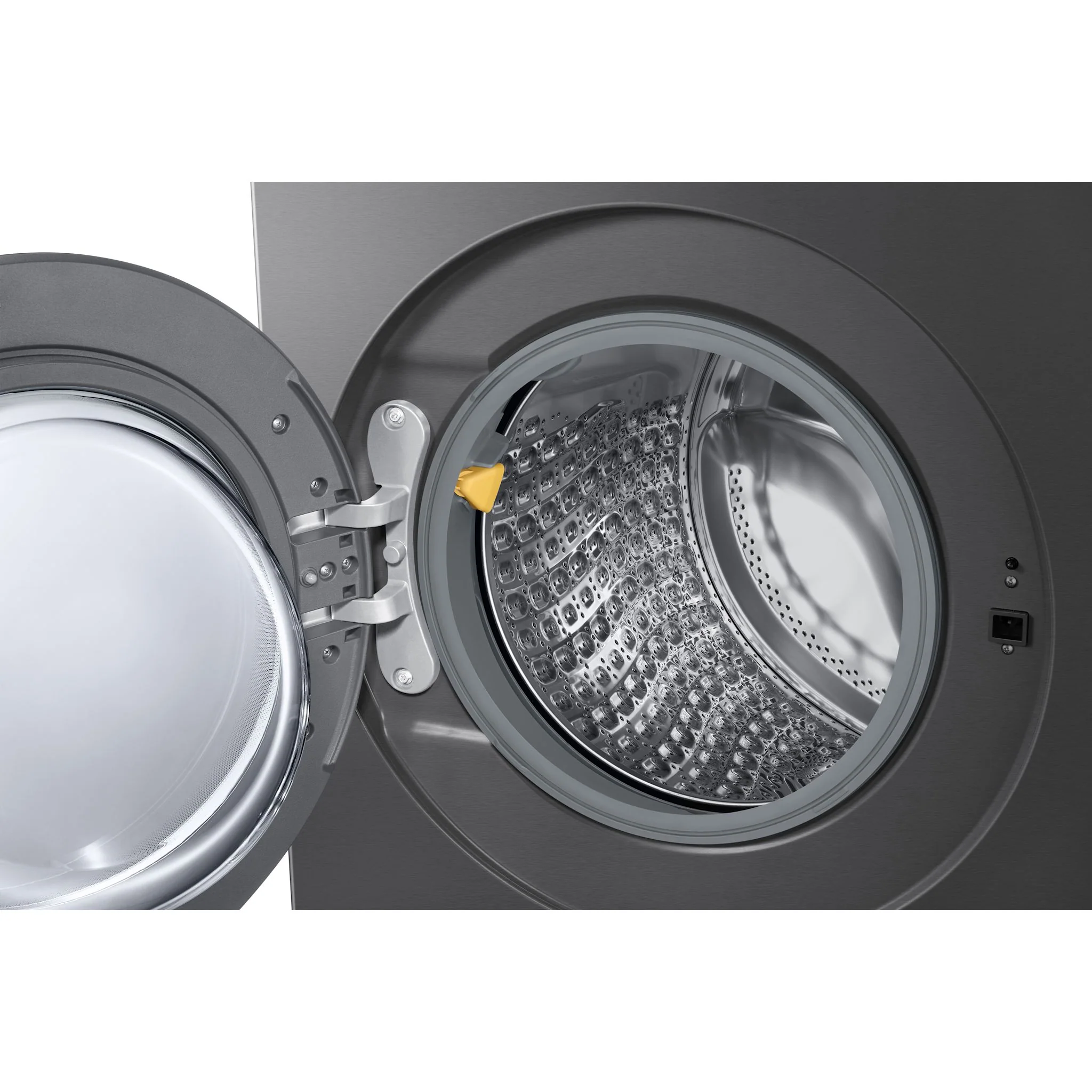 Samsung Front Load Washer (WF90F53ADSA5) - Dark Steel - Image 6