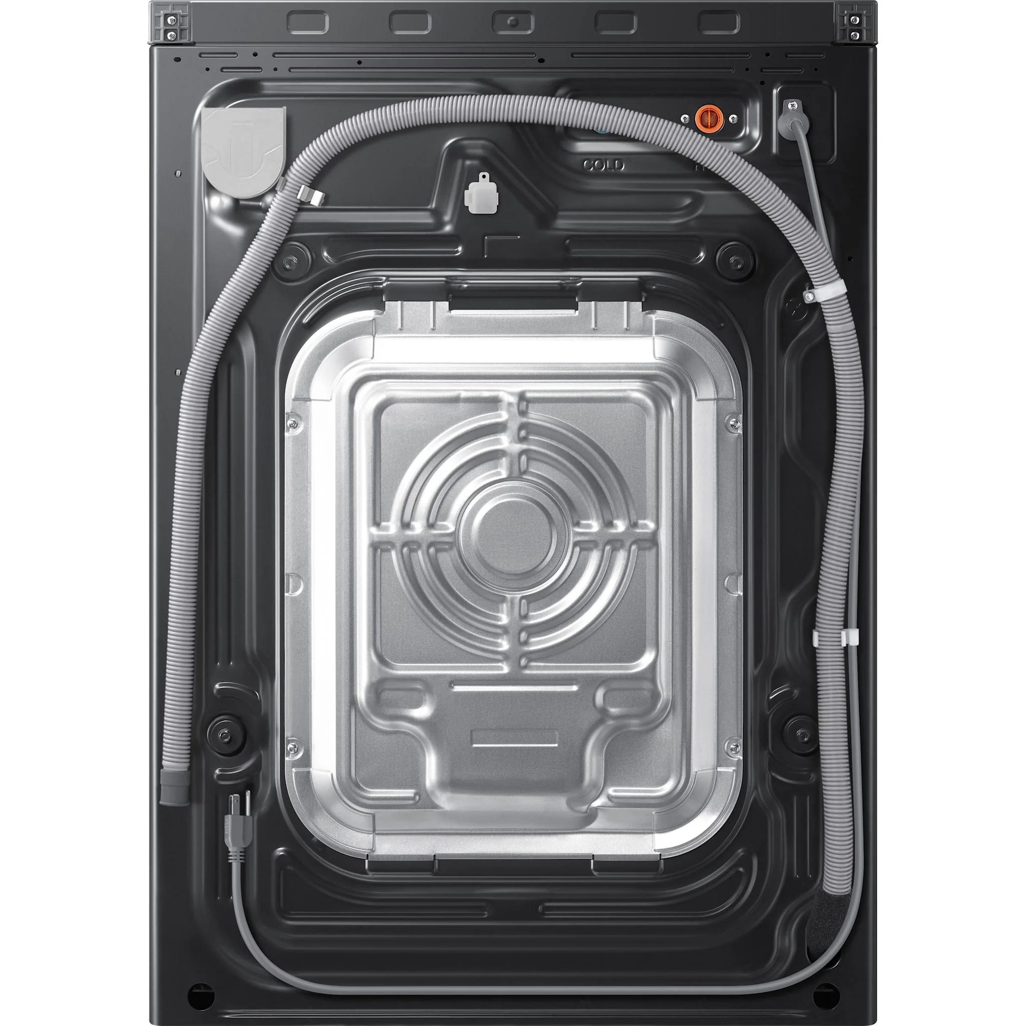Samsung Front Load Washer (WF90F53ADSA5) - Dark Steel - Image 9