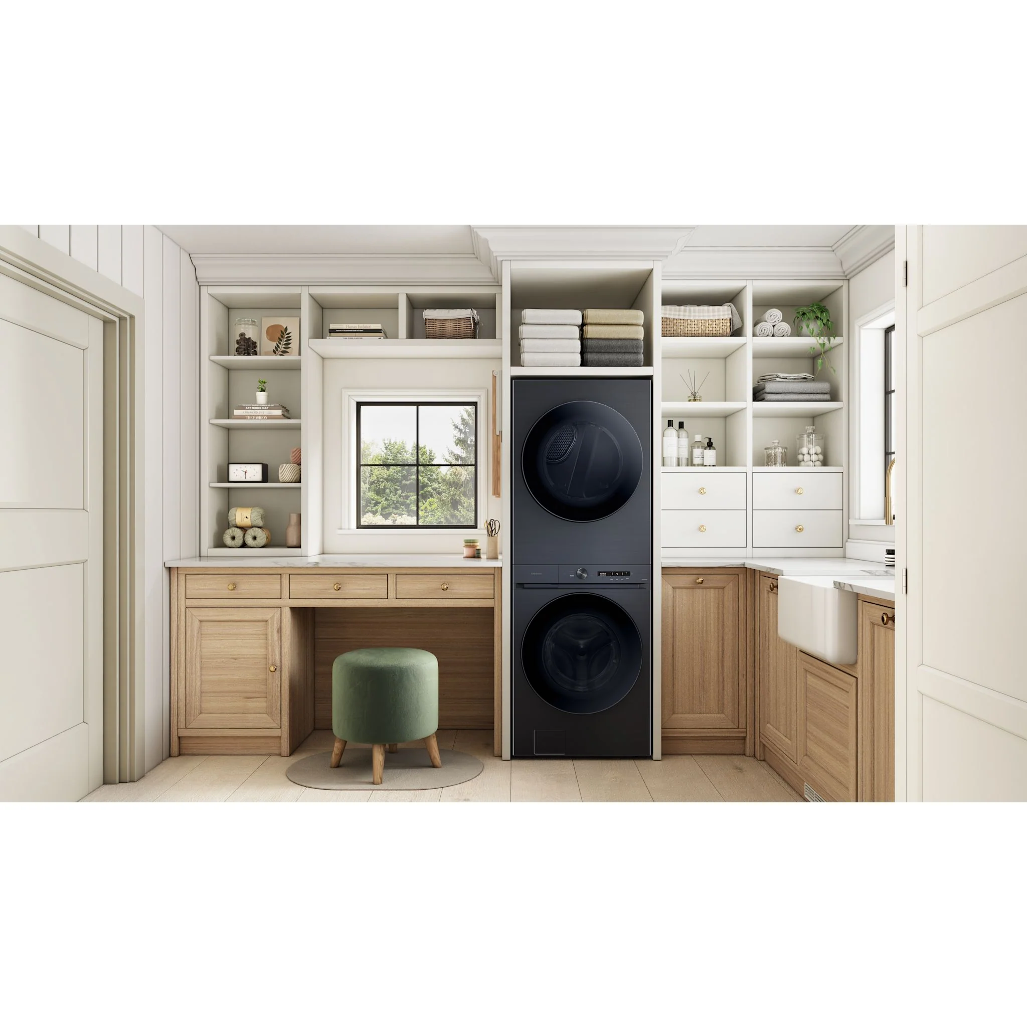 Samsung Laundry Hub (WH46DBH550EVAC) - Black Stainless - Image 9