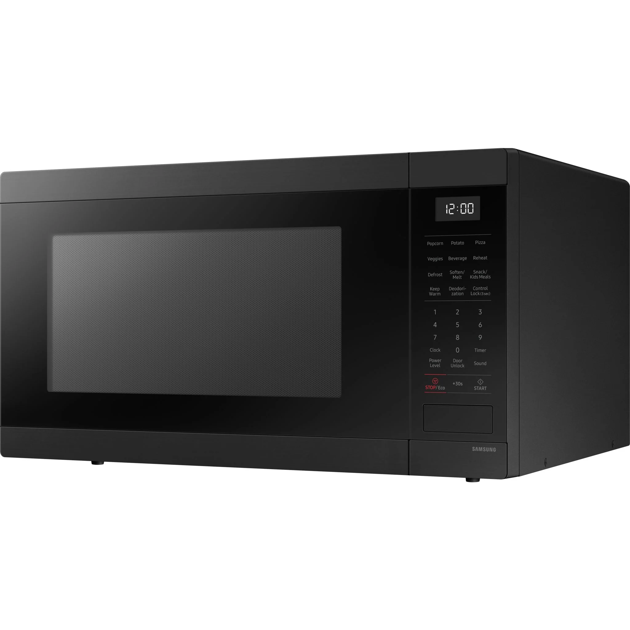 Samsung Microwave (MS19DG8500MTAC) - Black Stainless - Image 3