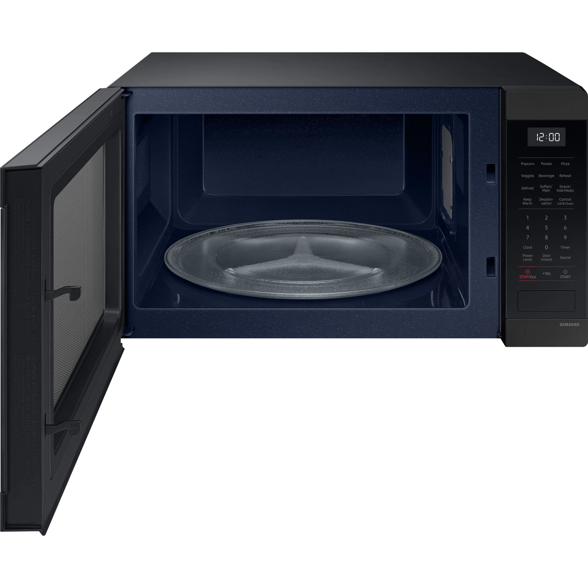 Samsung Microwave (MS19DG8500MTAC) - Black Stainless - Image 5
