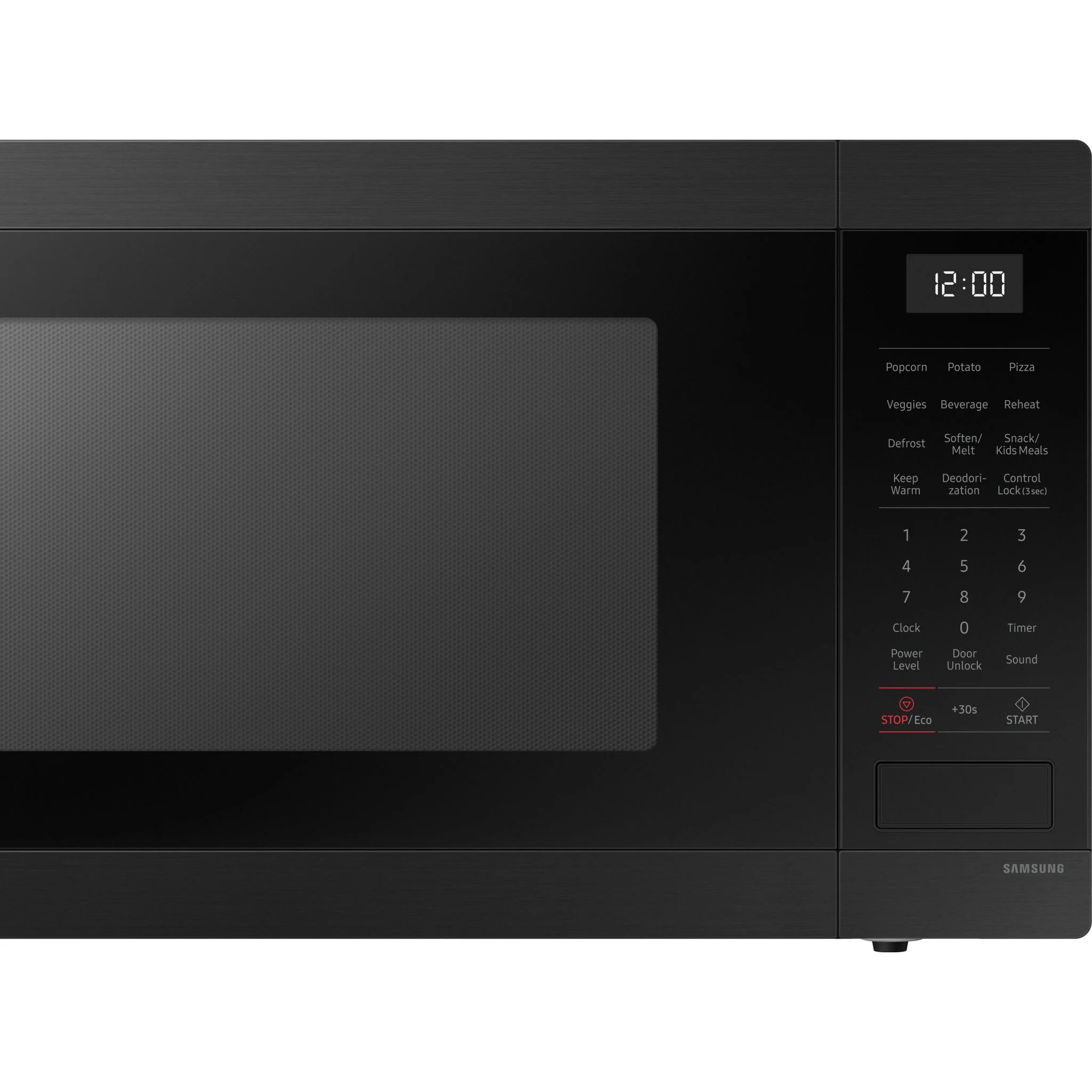 Samsung Microwave (MS19DG8500MTAC) - Black Stainless - Image 7
