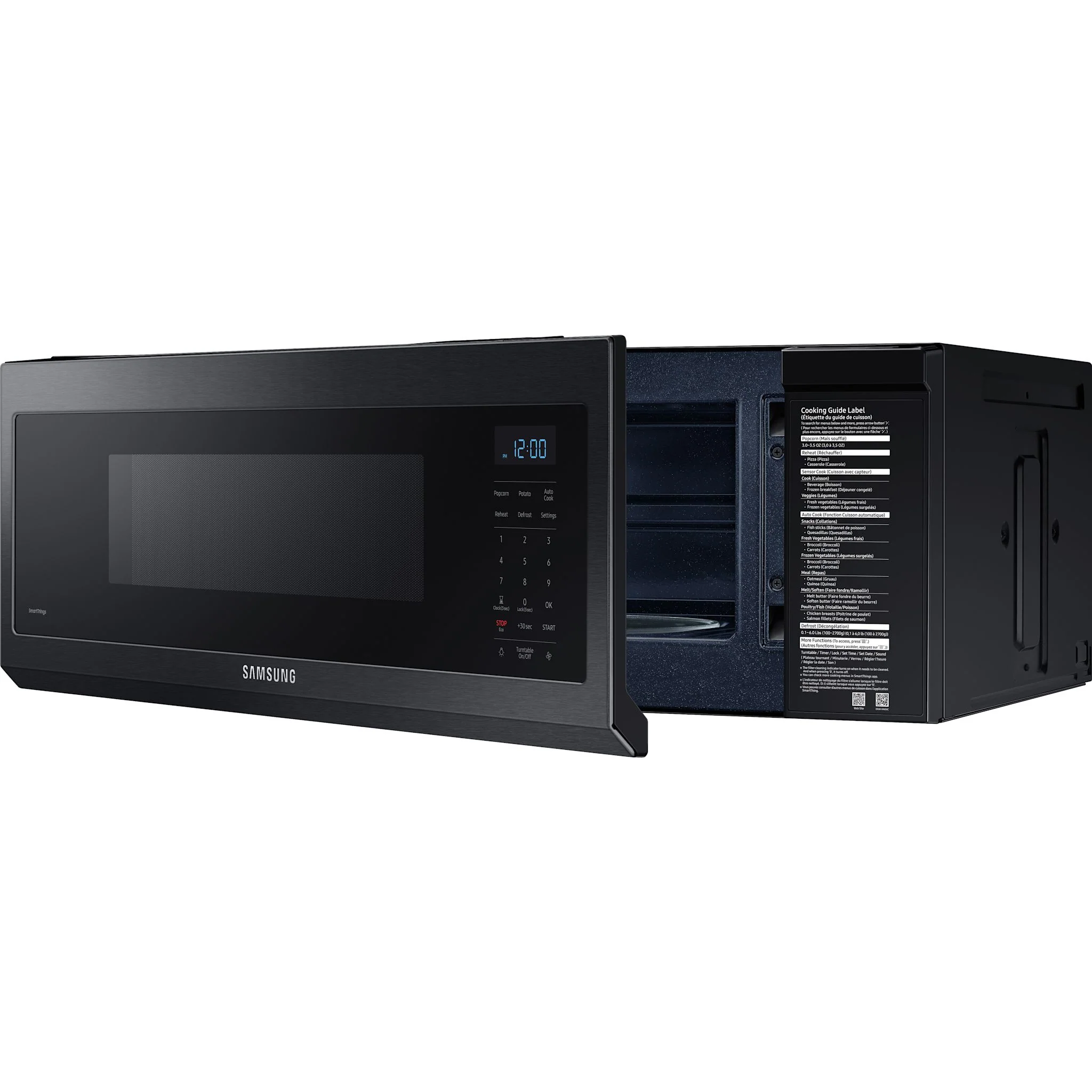 Samsung OTR Microwave (ME11F7510MT) - Black - Image 10
