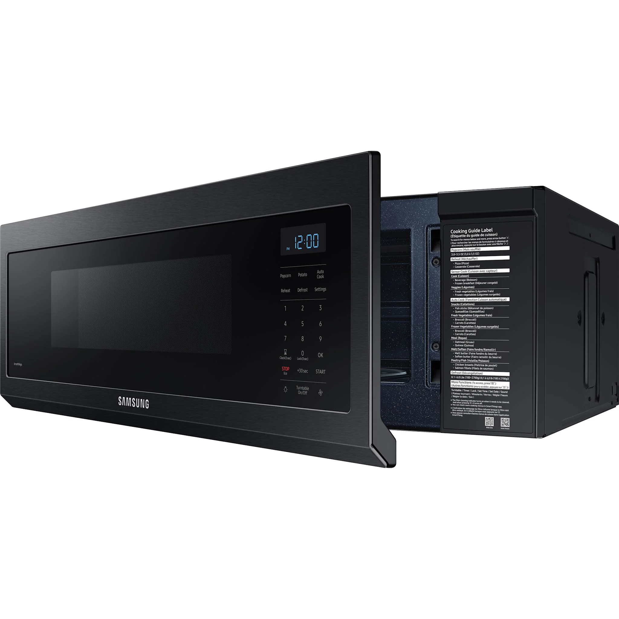 Samsung OTR Microwave (ME11F7510MT) - Black - Image 12