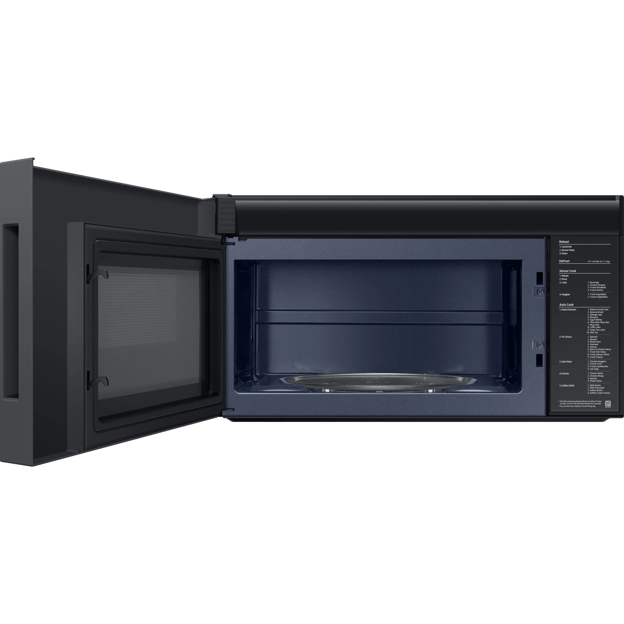 Samsung OTR Microwave (ME21DB650012AC) - White Glass - Image 2