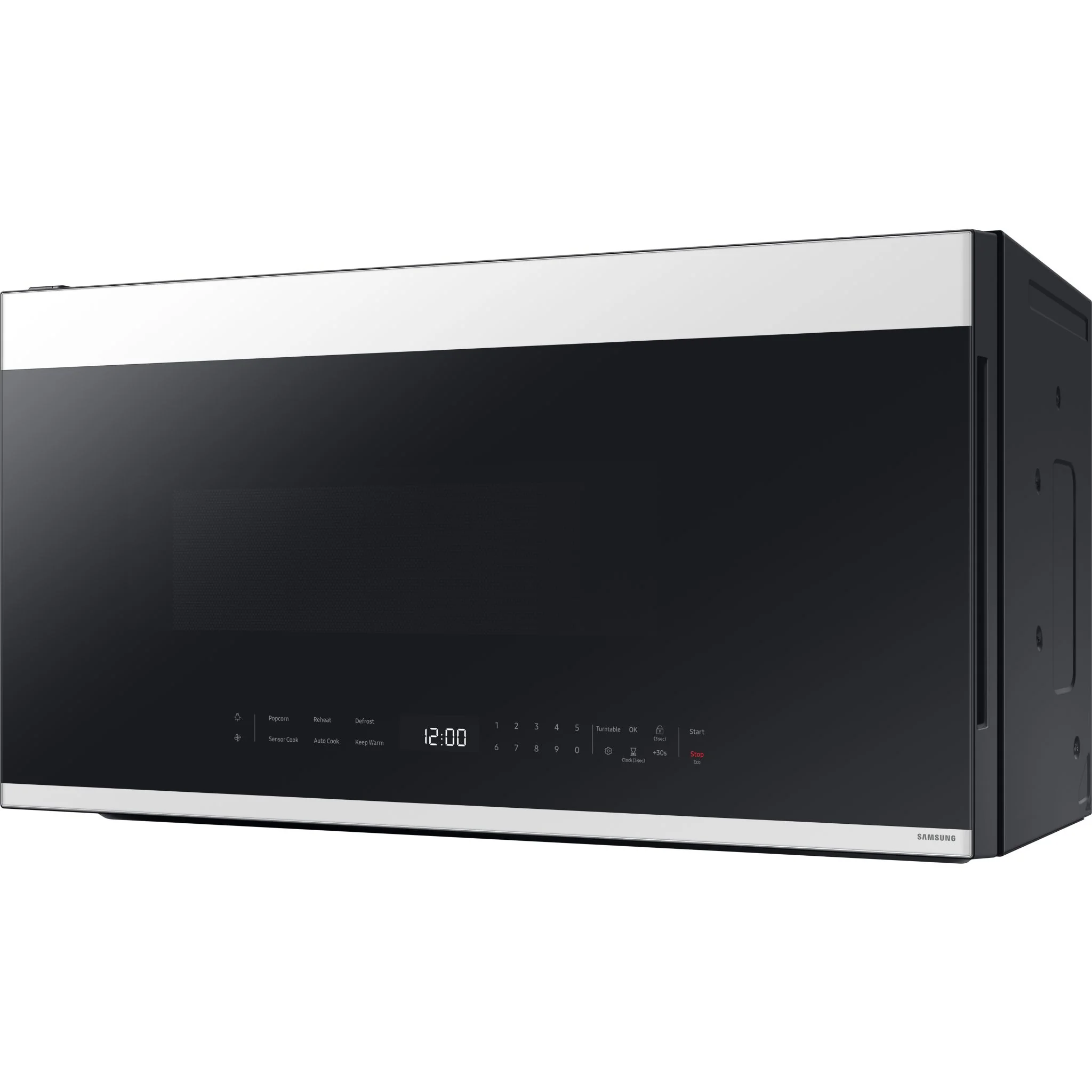 Samsung OTR Microwave (ME21DB650012AC) - White Glass - Image 3