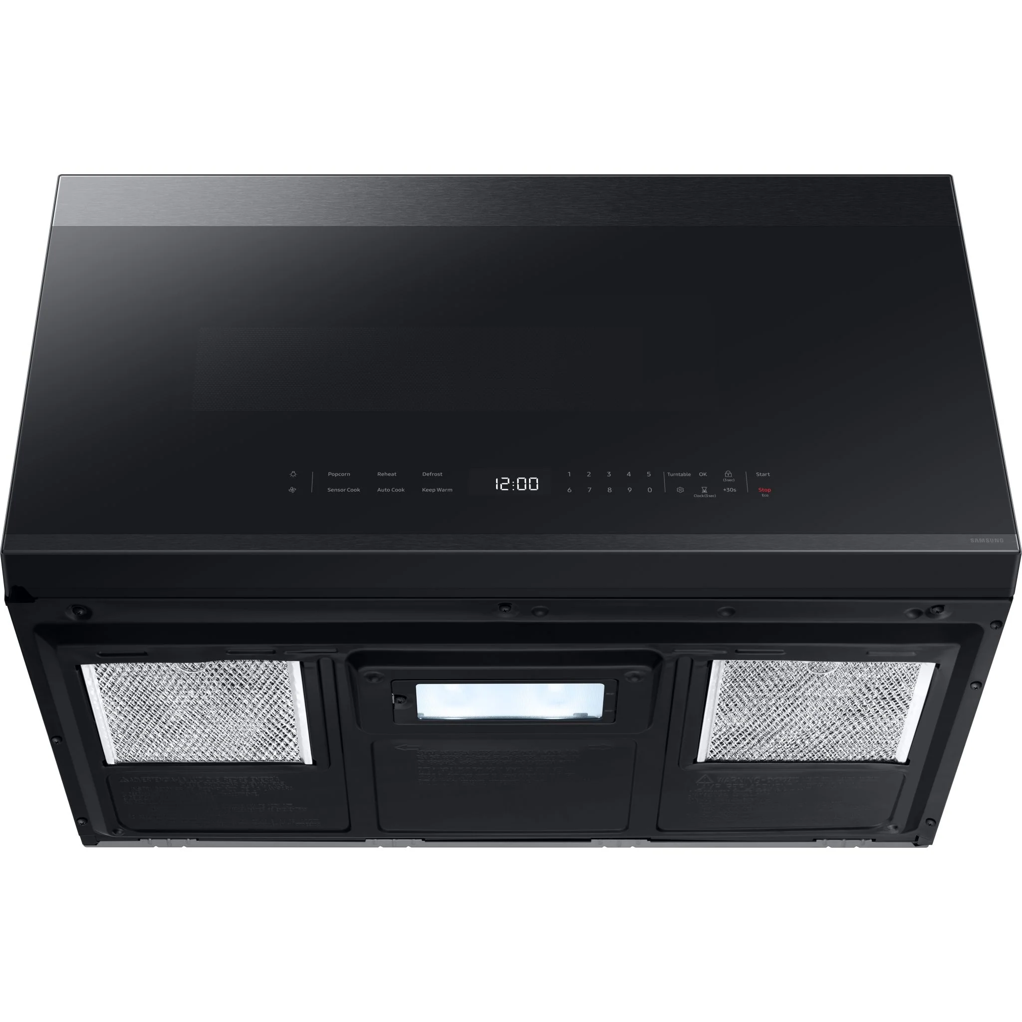 Samsung OTR Microwave (ME21DG6500MTAC) - Matte Black Stainless - Image 6