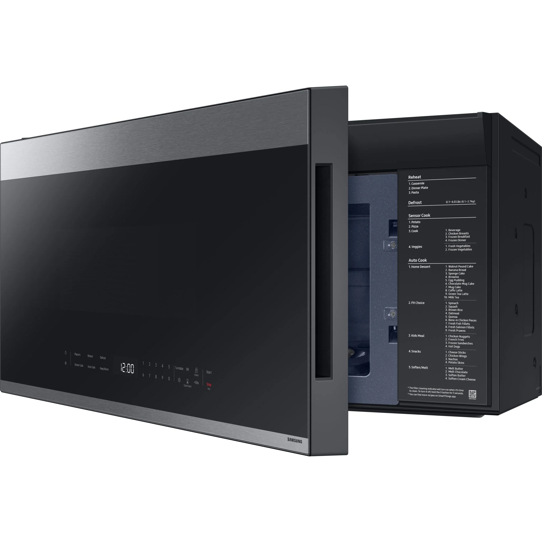 Samsung OTR Microwave (ME21DG6500SRAC) - Stainless Steel - Image 4