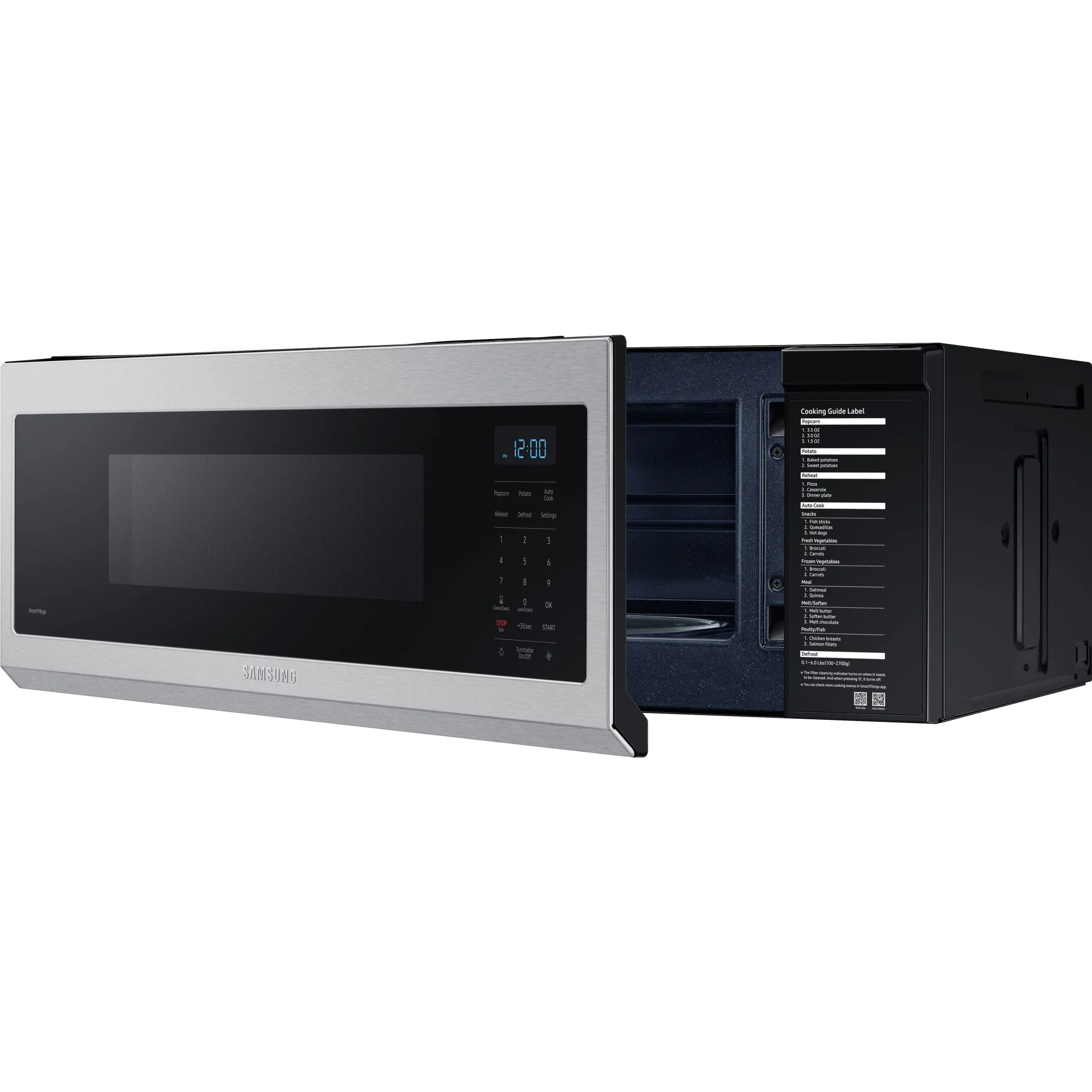 Samsung Over the Range Microwave (ME11A7510DS) - Stainless Steel - Image 4