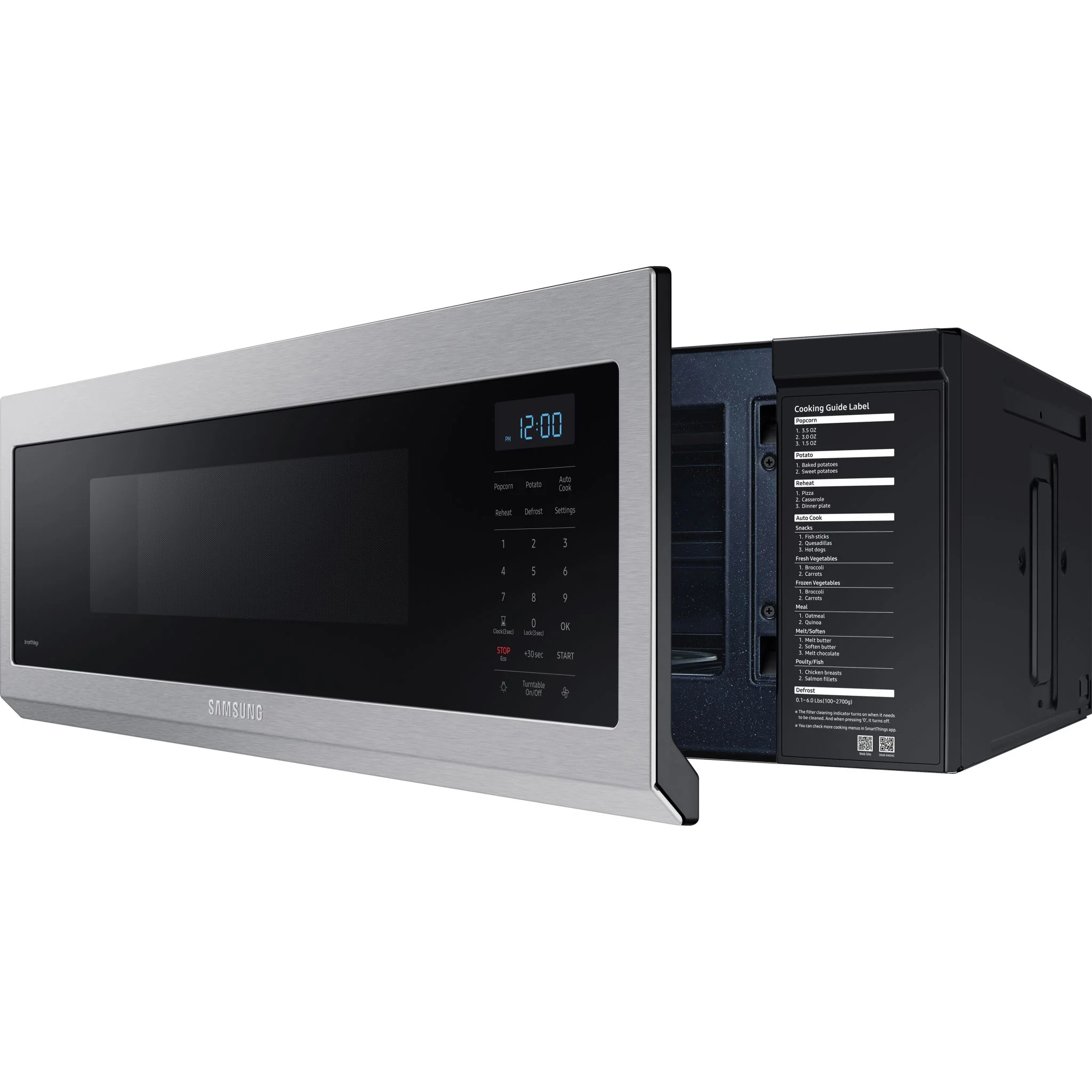 Samsung Over the Range Microwave (ME11A7510DS) - Stainless Steel - Image 6