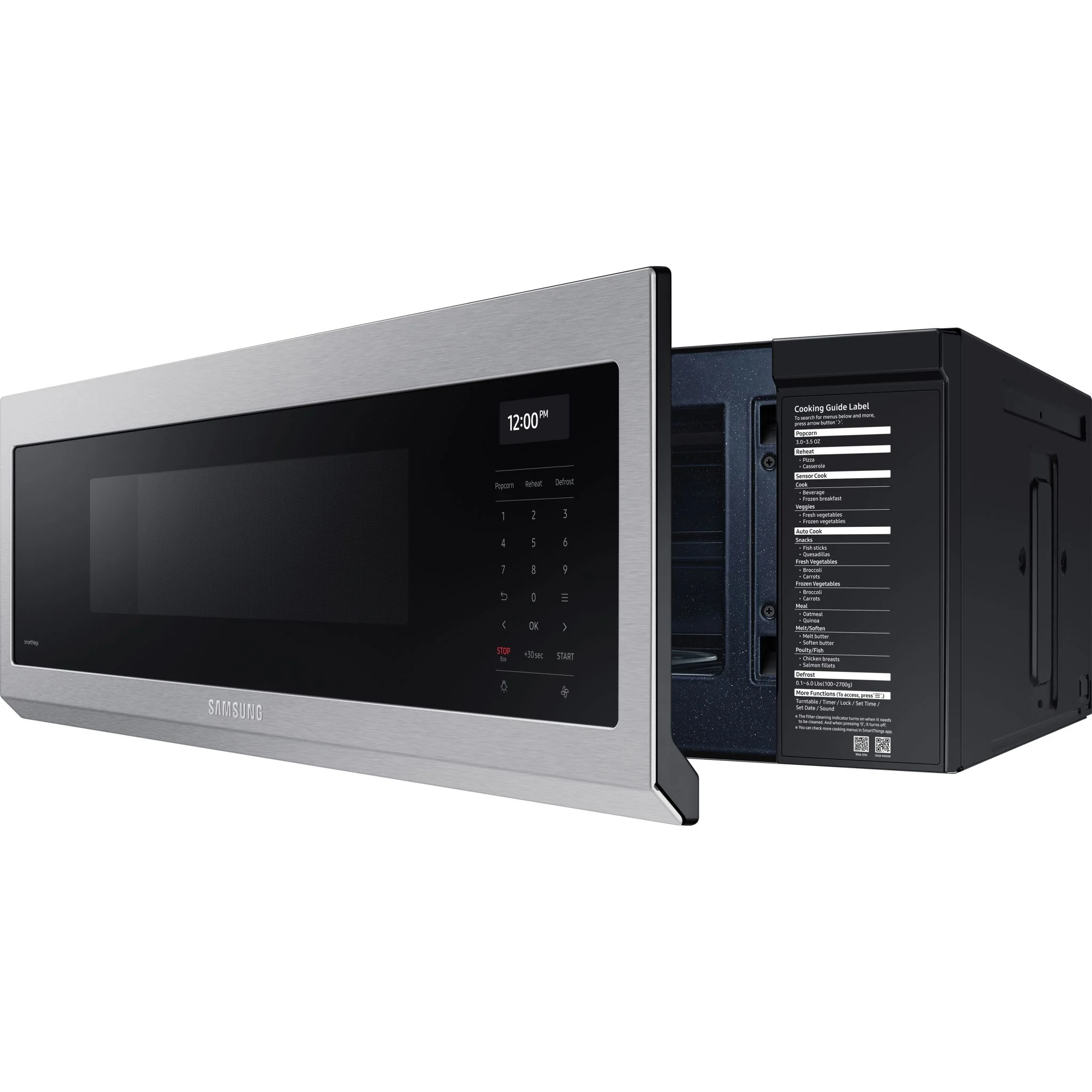 Samsung Over the Range Microwave (ME11A7710DS) - Stainless Steel - Image 6
