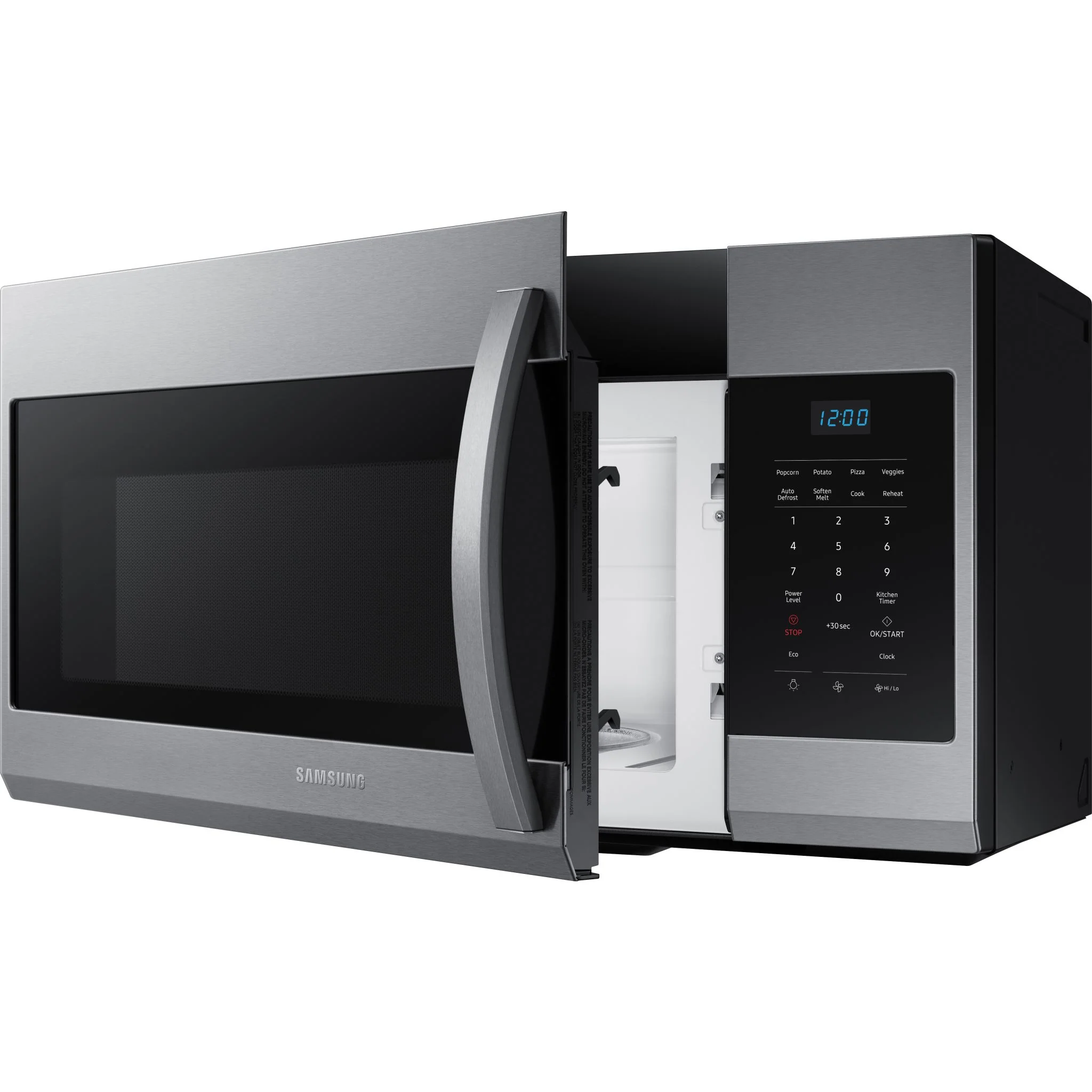 Samsung Over the Range Microwave (ME17R7011ES) - Stainless Steel - Image 6