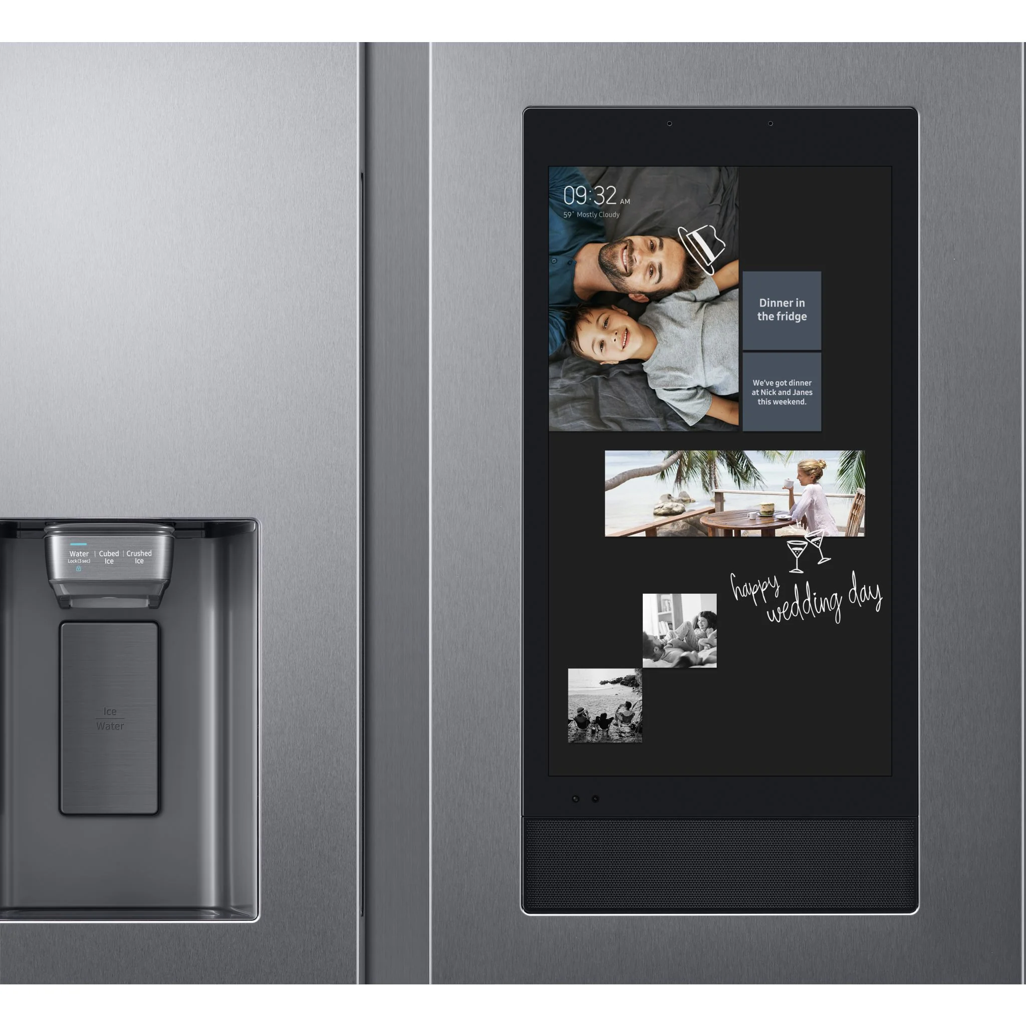 Samsung Side x Side Fridge (RS22T5561SR) - Stainless Steel - Image 11
