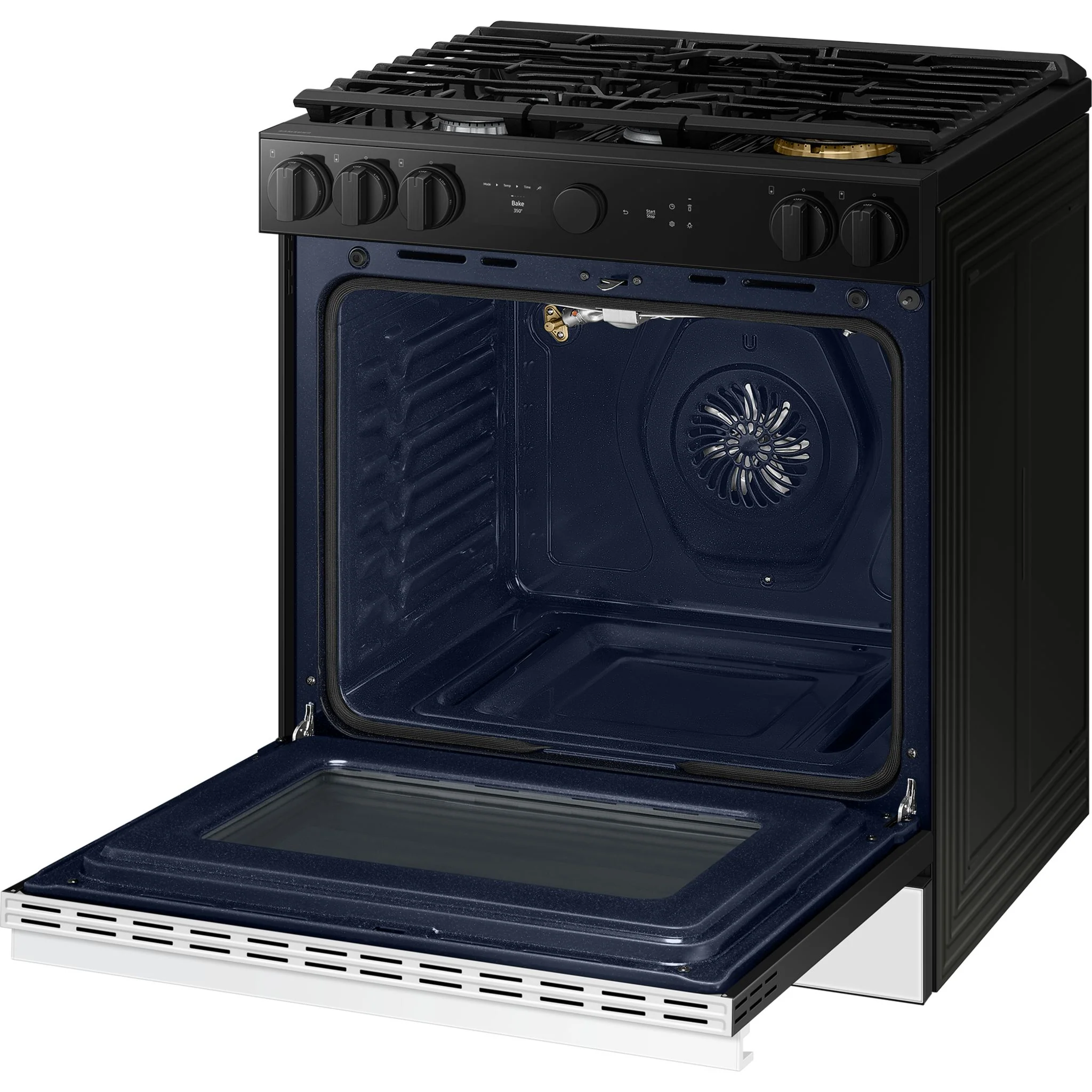 Samsung Slide-In Gas Range (NSG6DB870012AA) - White - Image 6