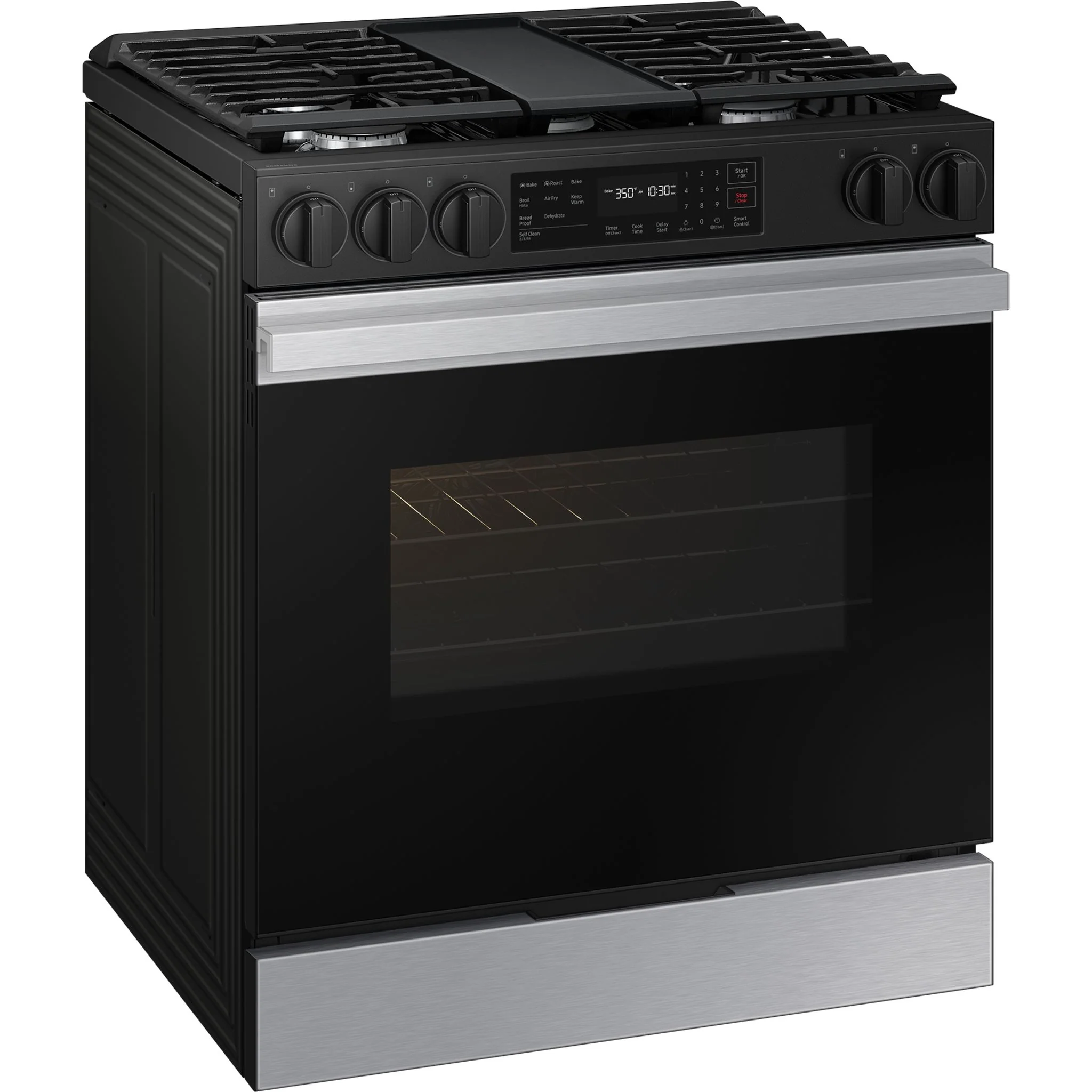 Samsung Slide-In Gas Range (NSG6DG8300SRAA) - Stainless Steel - Image 2