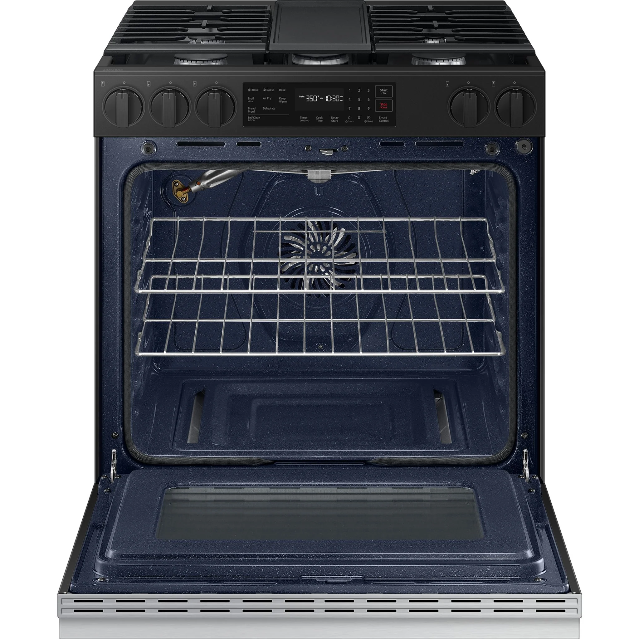 Samsung Slide-In Gas Range (NSG6DG8300SRAA) - Stainless Steel - Image 3