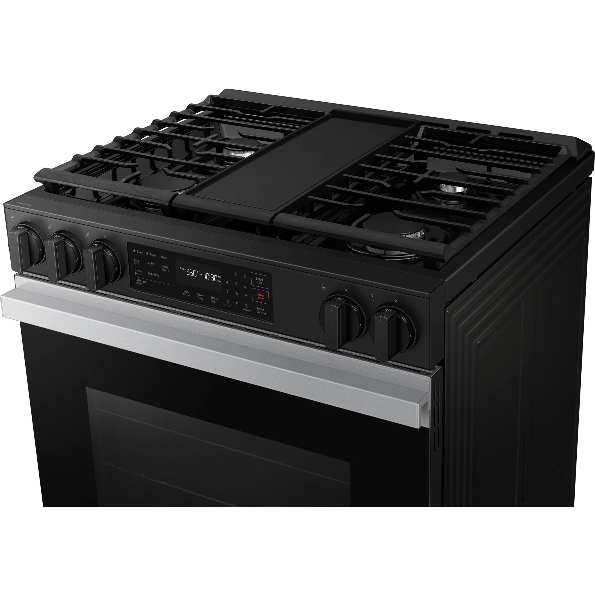 Samsung Slide-In Gas Range (NSG6DG8300SRAA) - Stainless Steel - Image 4