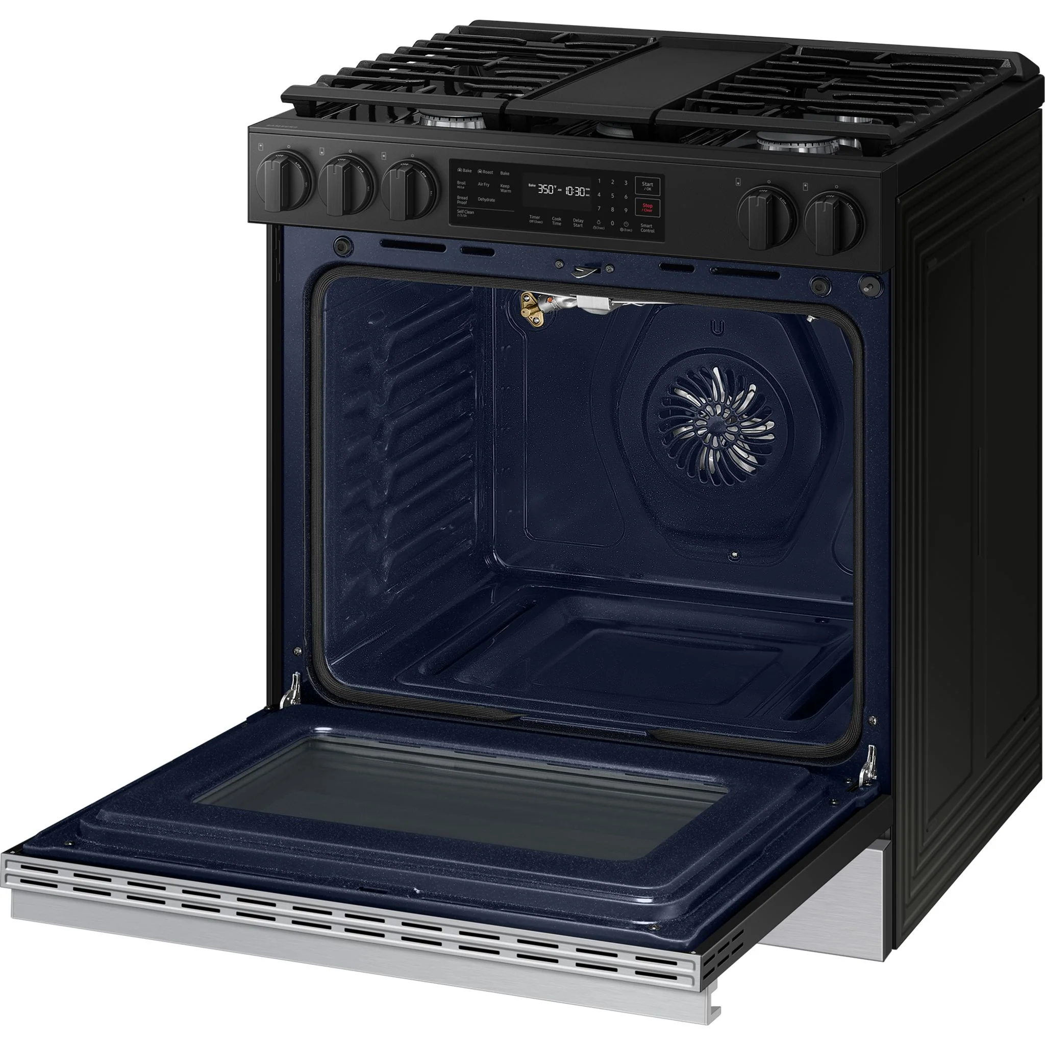 Samsung Slide-In Gas Range (NSG6DG8300SRAA) - Stainless Steel - Image 6