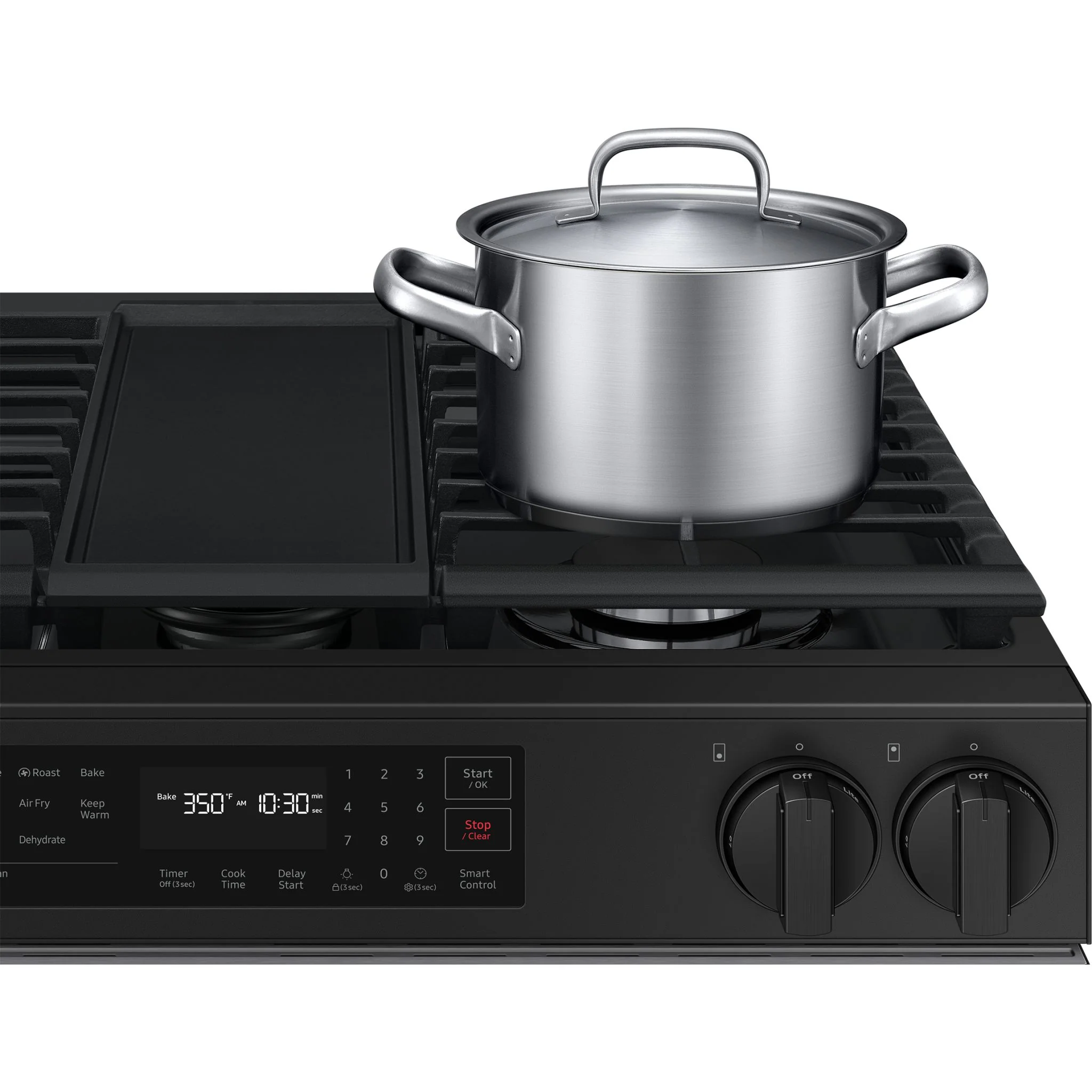 Samsung Slide-In Gas Range (NSG6DG8300SRAA) - Stainless Steel - Image 8