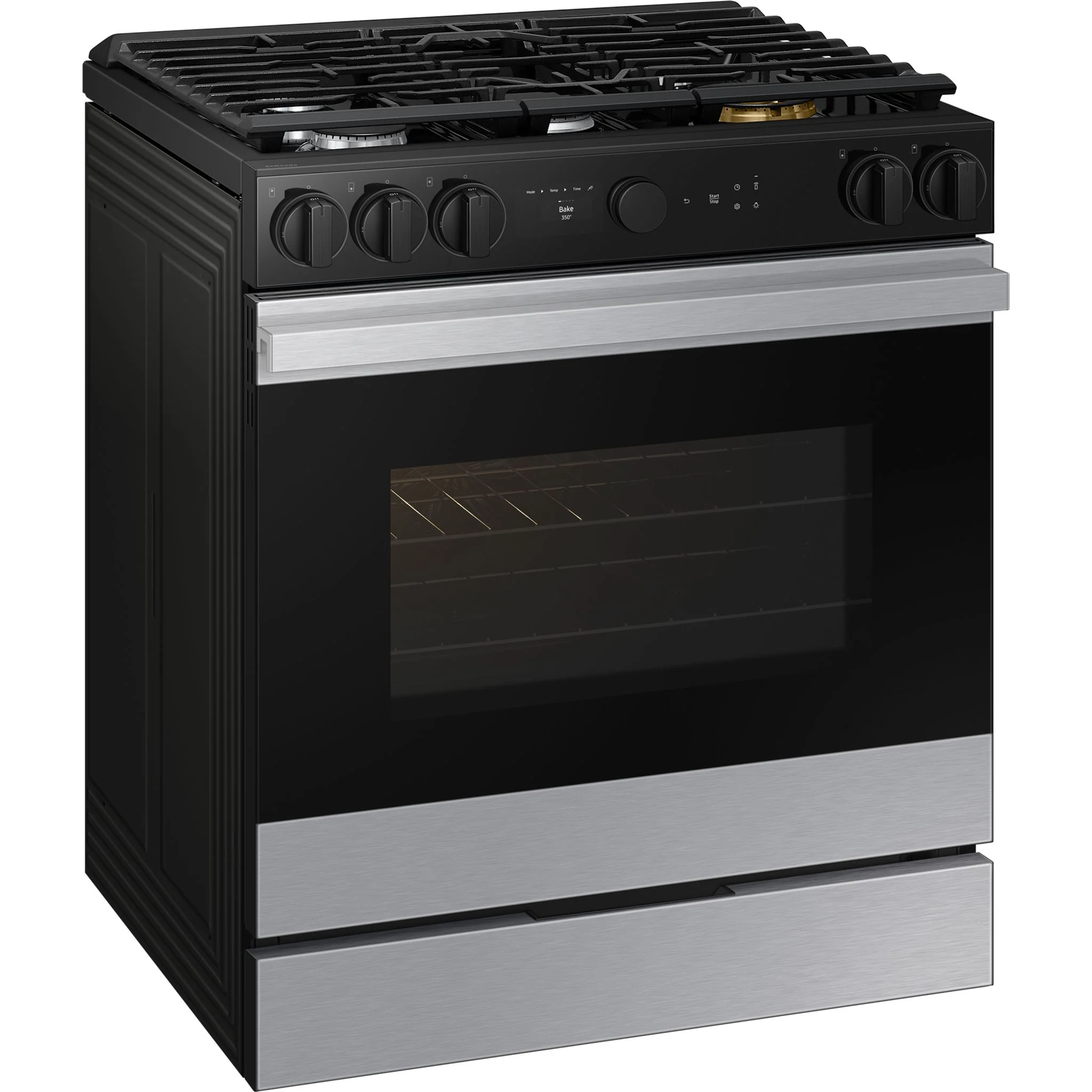 Samsung Slide-In Gas Range (NSG6DG8500SRAA) - Stainless Steel - Image 2