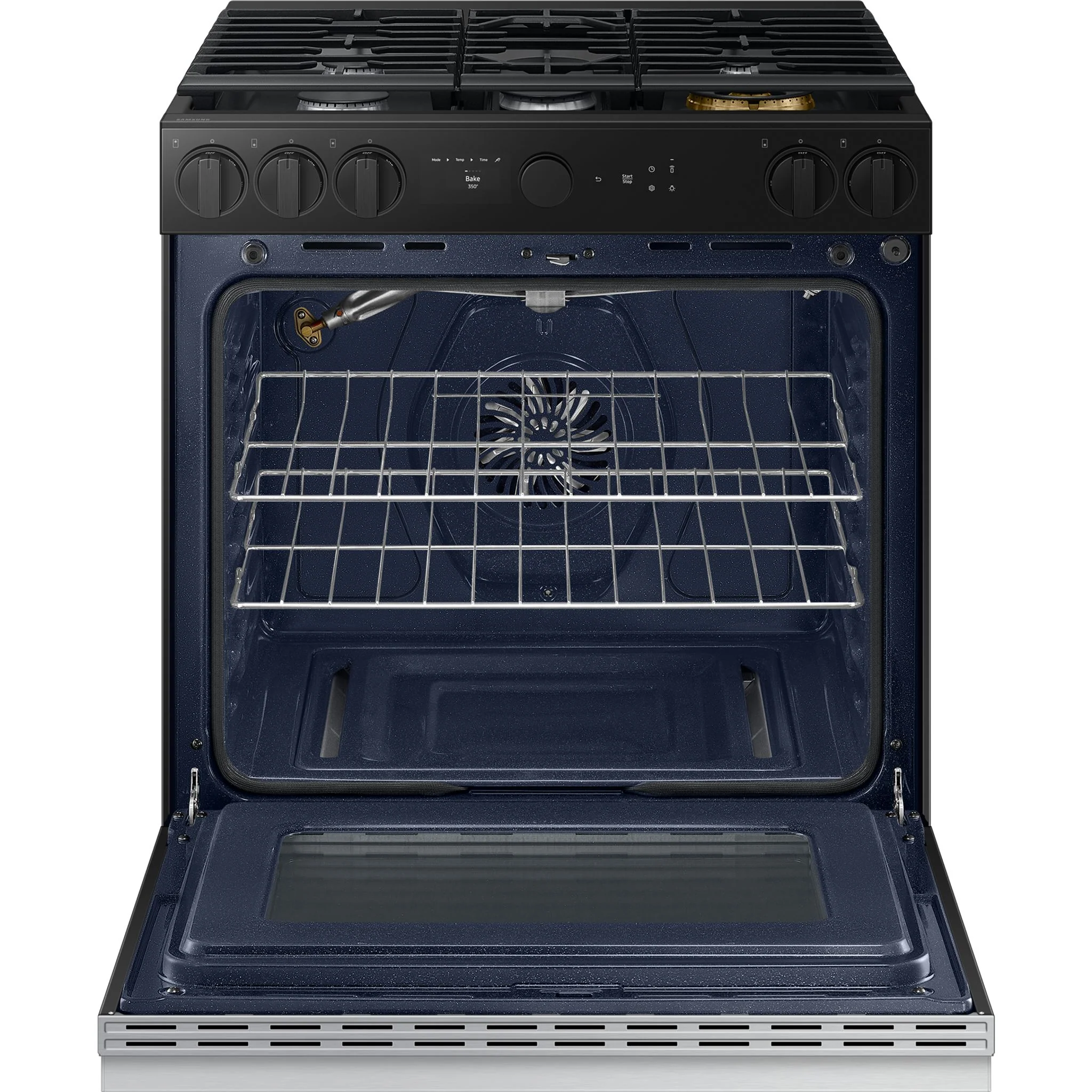 Samsung Slide-In Gas Range (NSG6DG8500SRAA) - Stainless Steel - Image 3