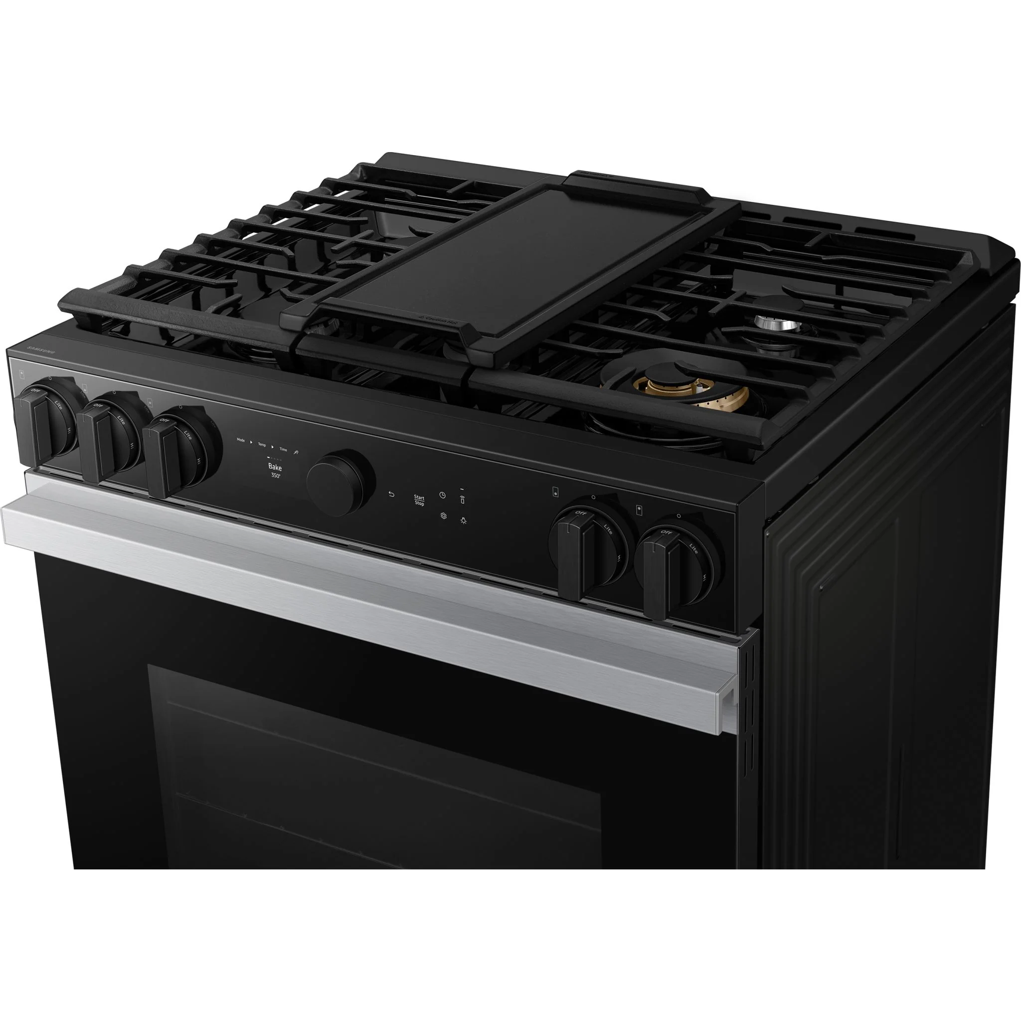 Samsung Slide-In Gas Range (NSG6DG8500SRAA) - Stainless Steel - Image 4