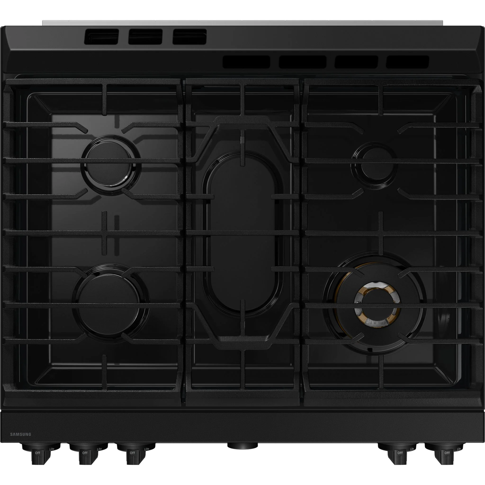 Samsung Slide-In Gas Range (NSG6DG8700SRAA) - Stainless Steel - Image 4