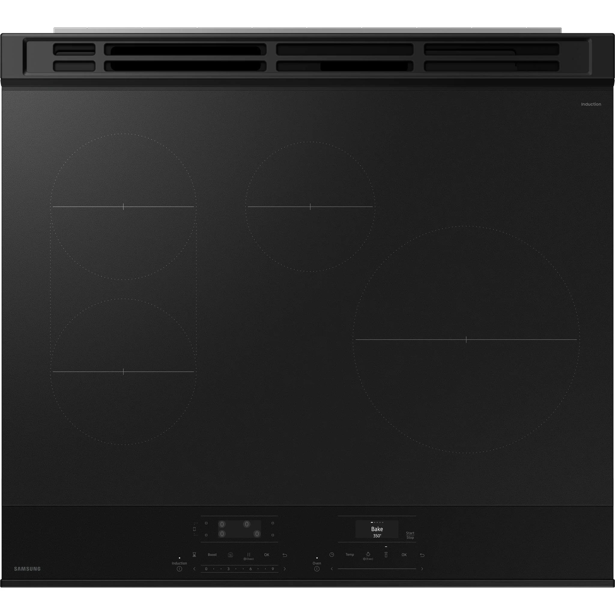 Samsung Slide-In Induction Range (NSI6DG9300SRAC) - Stainless Steel - Image 6