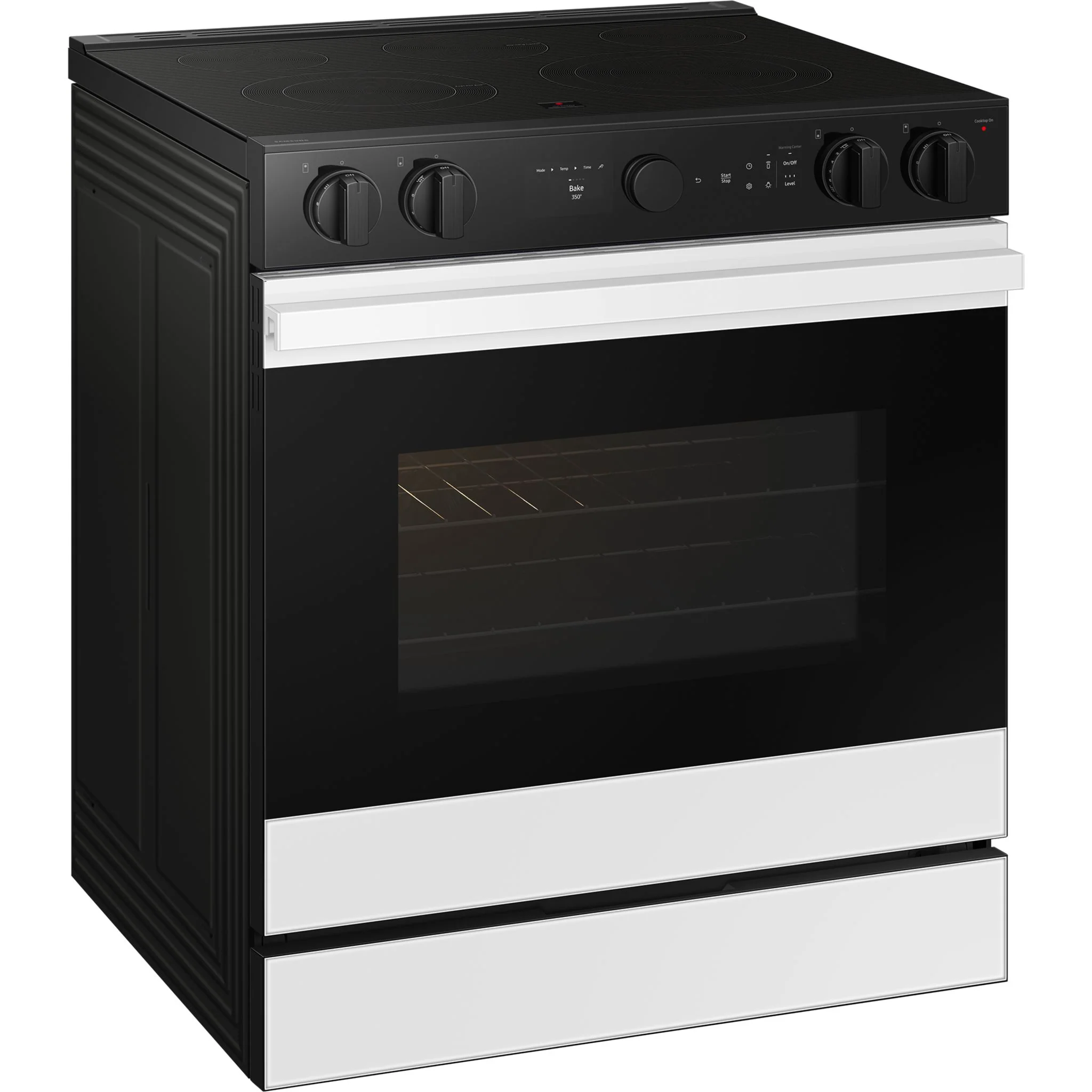 Samsung Slide-In Range (NSE6DB850012AC) - White - Image 2