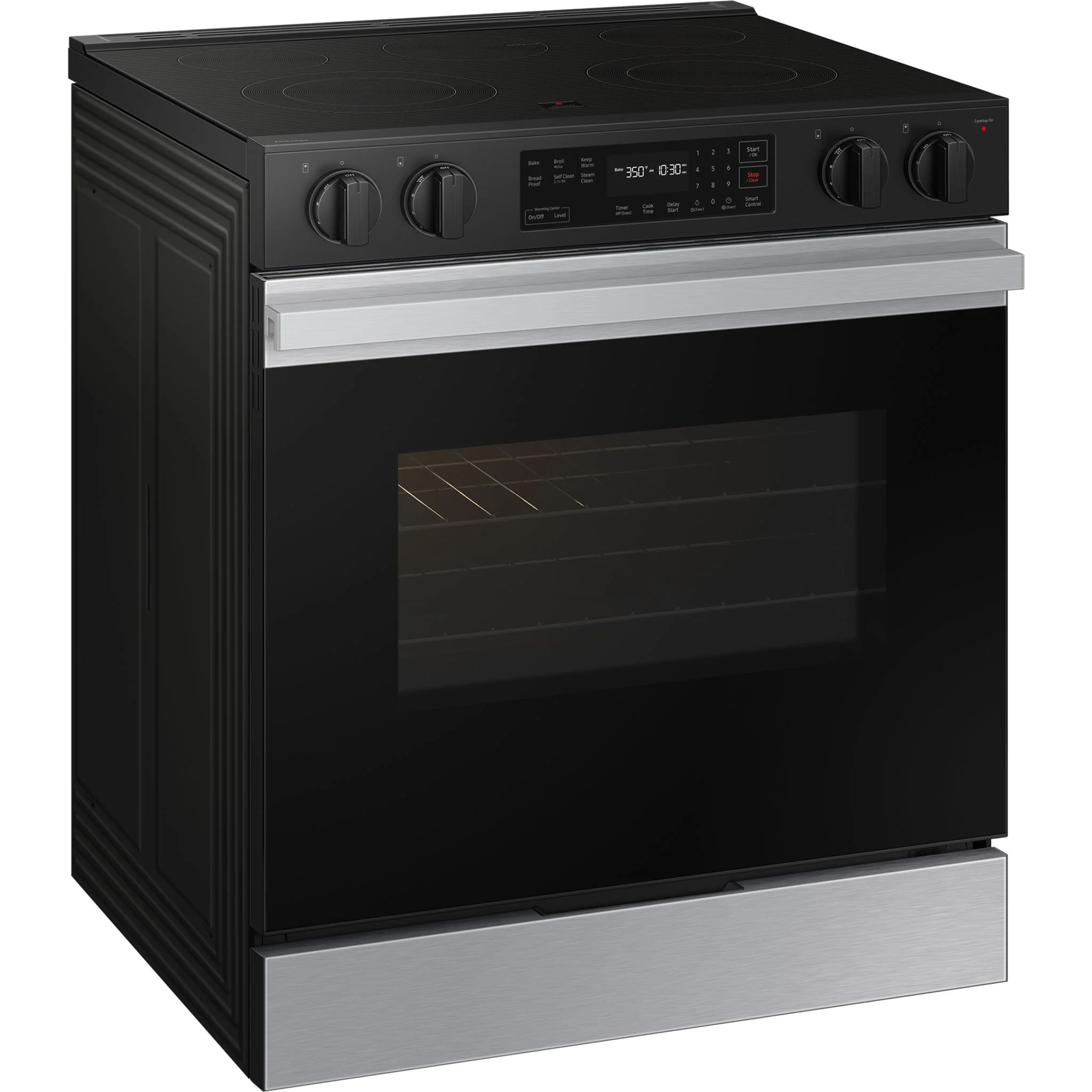 Samsung Slide-In Range (NSE6DG8100SRAC) - Stainless Steel - Image 2