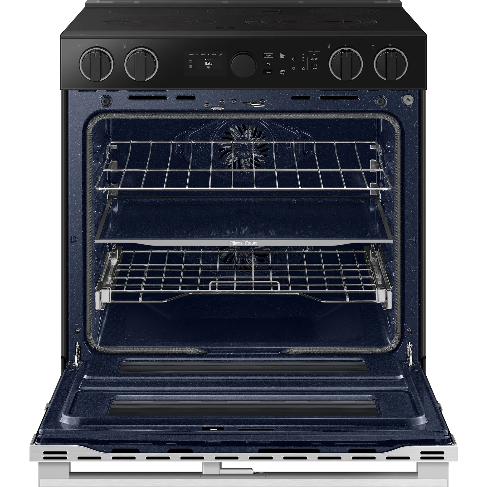 Samsung Slide-In Range (NSE6DG8550SRAC) - Stainless Steel - Image 5
