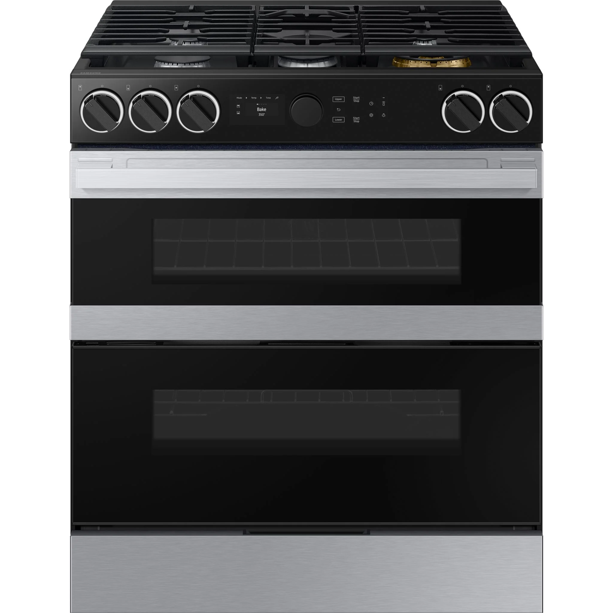 Samsung Slide-In Range (NSY6DG8550SRAC) - Stainless Steel - Image 2