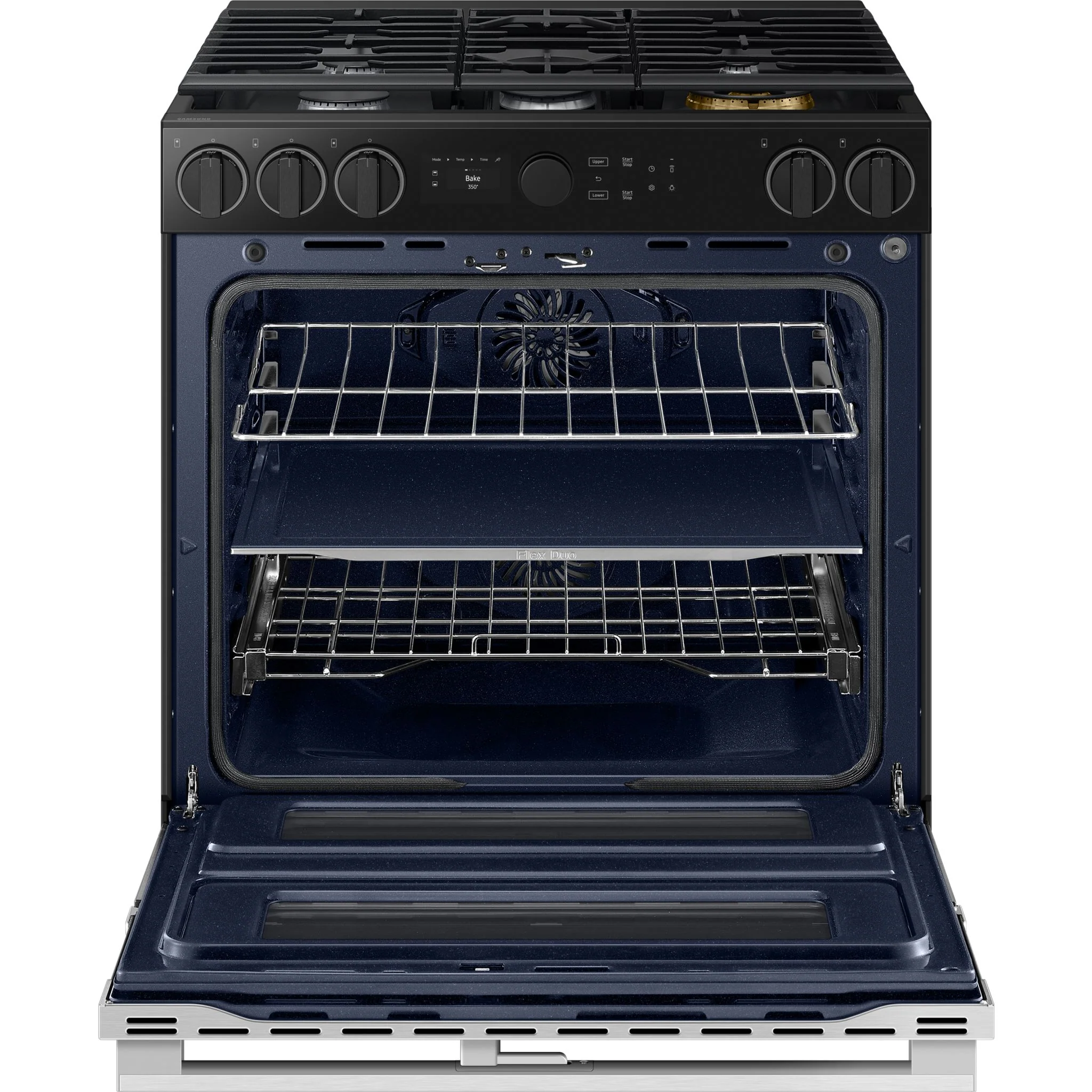 Samsung Slide-In Range (NSY6DG8550SRAC) - Stainless Steel - Image 4