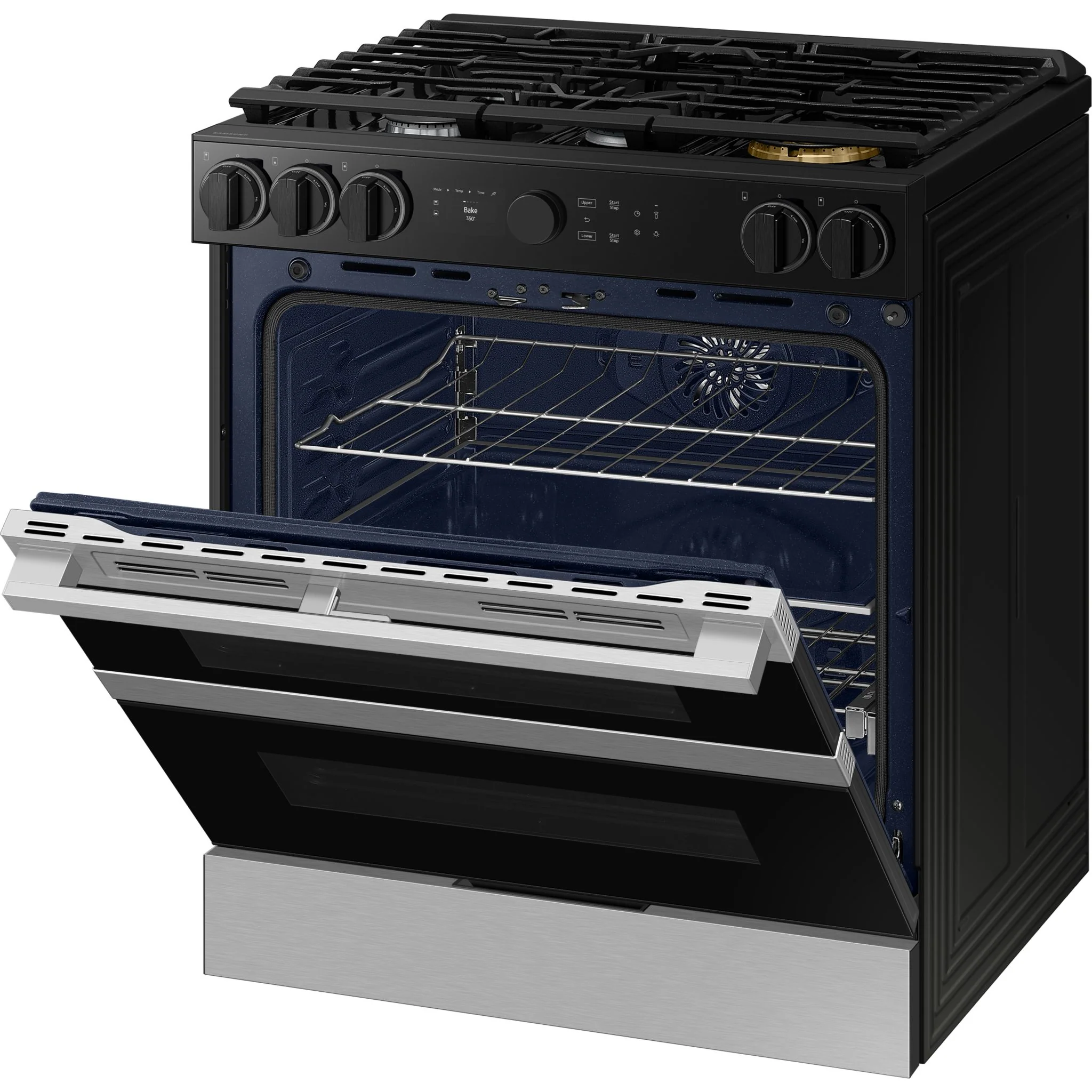 Samsung Slide-In Range (NSY6DG8550SRAC) - Stainless Steel - Image 9