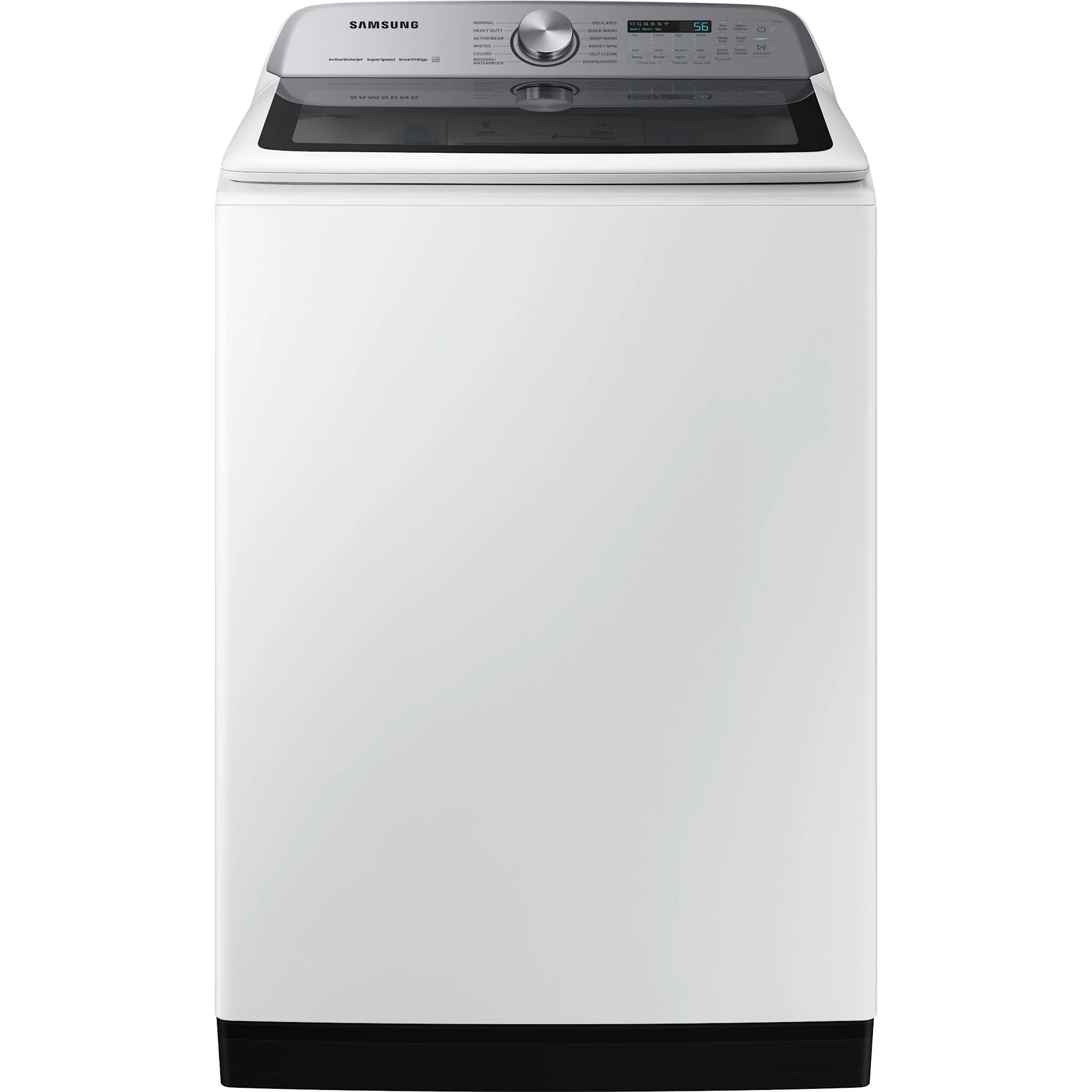 Samsung Top Load Pair (WA52DG5500AWUS-DVE52DG5505WAC) - White - Image 5