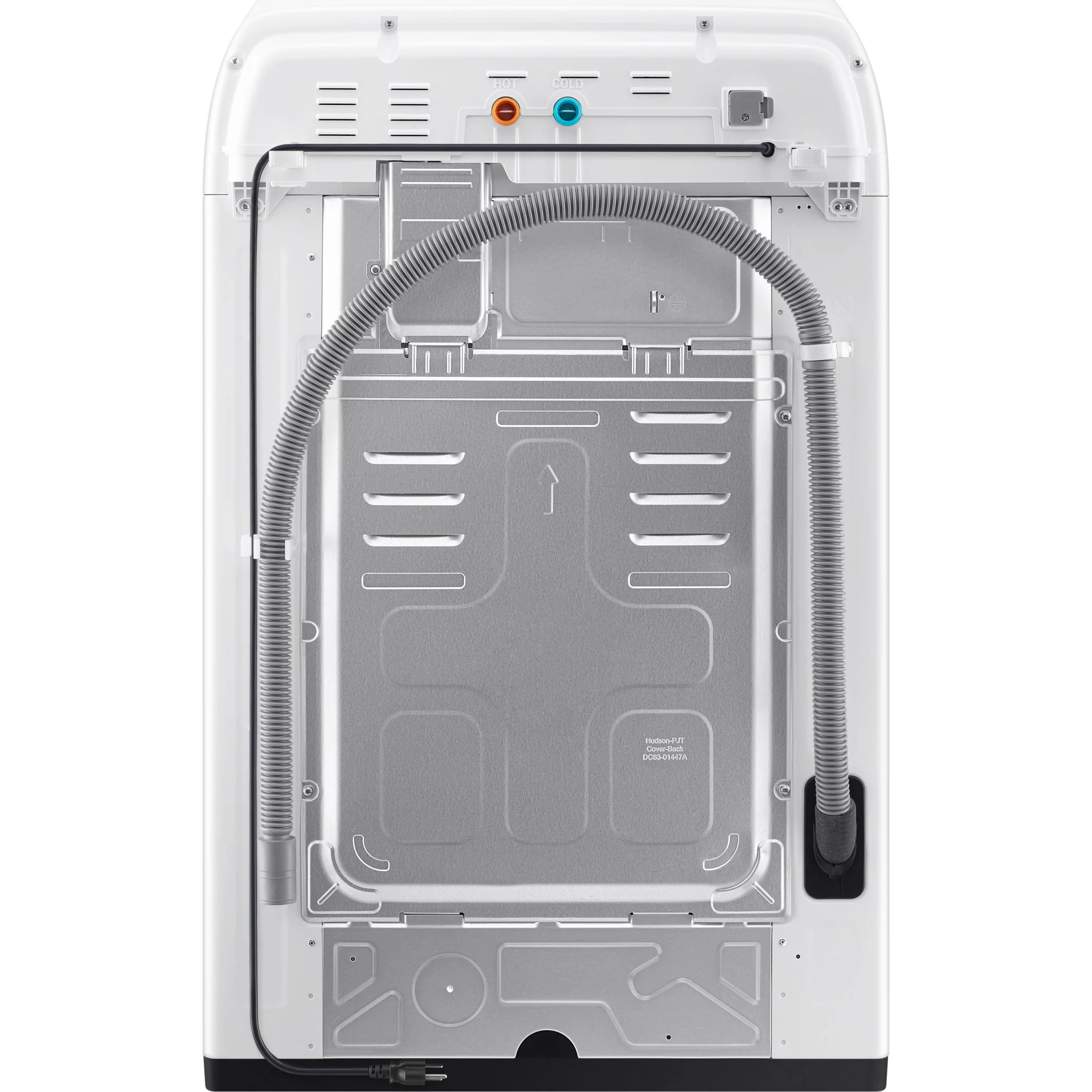 Samsung Top Load Washer (WA44A3205AW) - White - Image 10