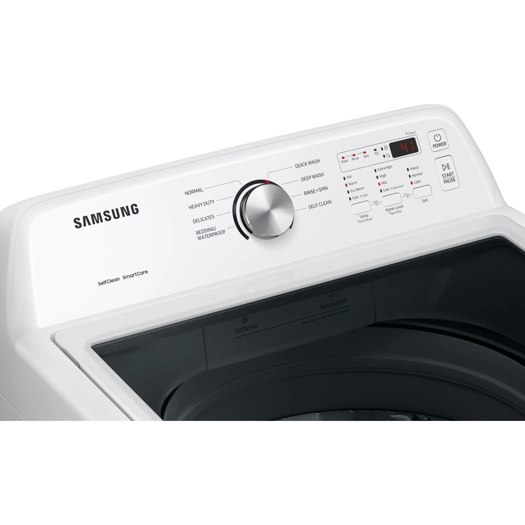 Samsung Top Load Washer (WA44A3205AW) - White - Image 12