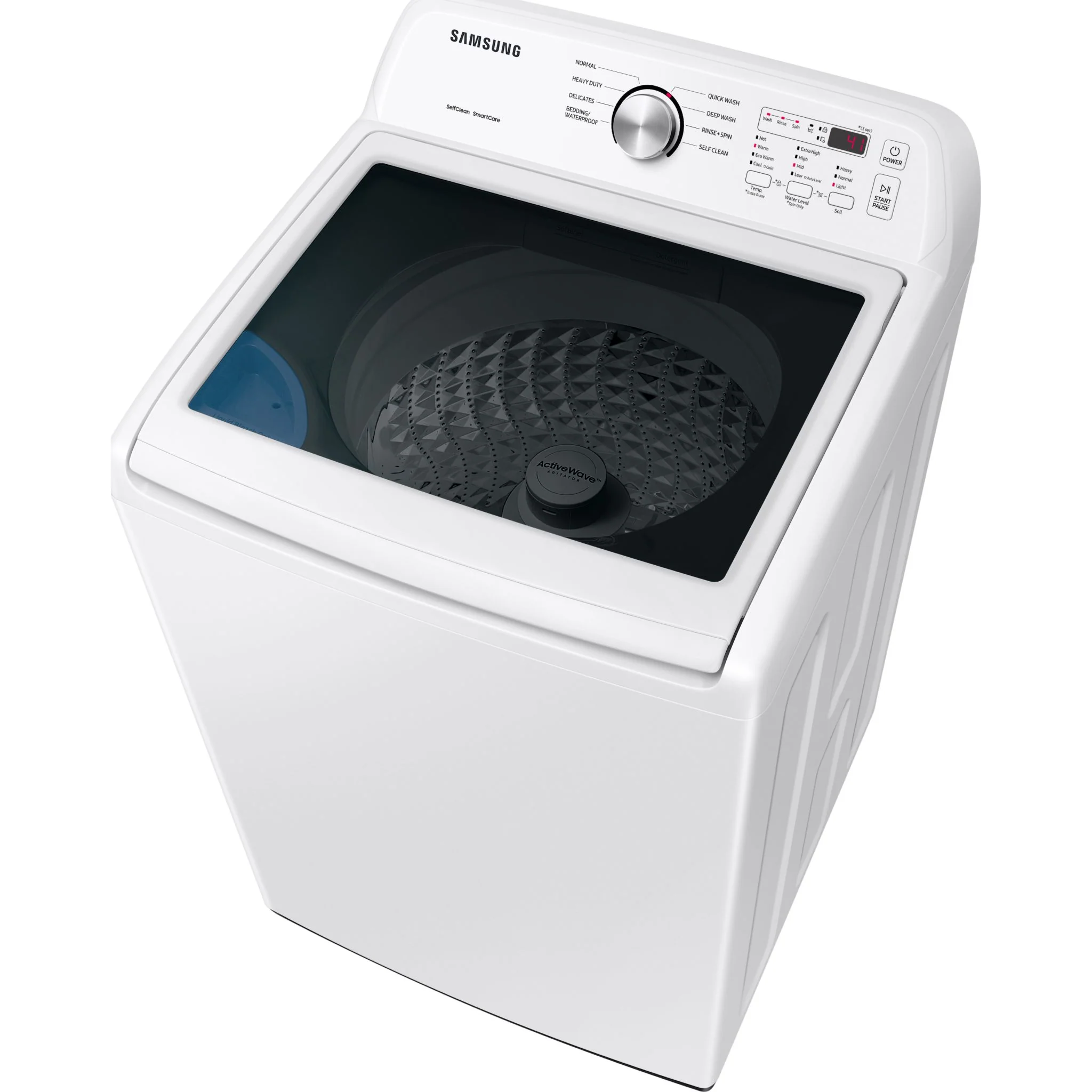 Samsung Top Load Washer (WA44A3205AW) - White - Image 5