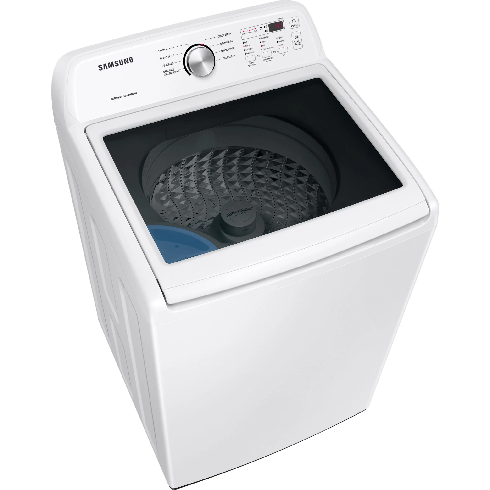 Samsung Top Load Washer (WA44A3205AW) - White - Image 7