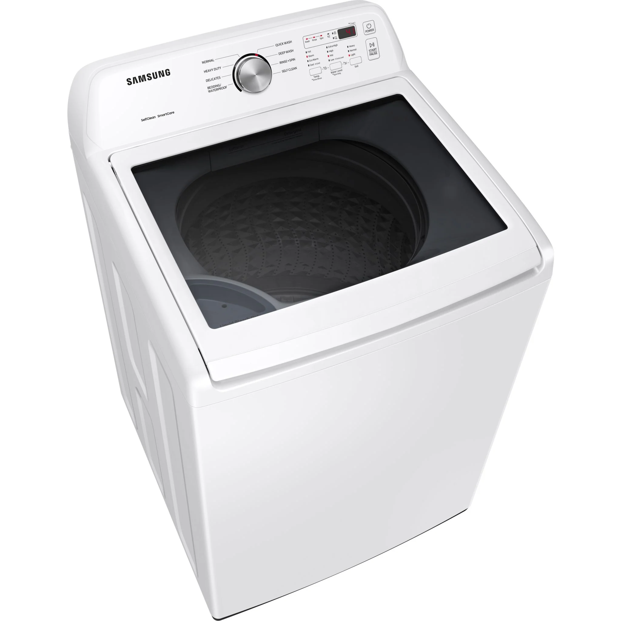 Samsung Top Load Washer (WA45T3200AW) - White - Image 5