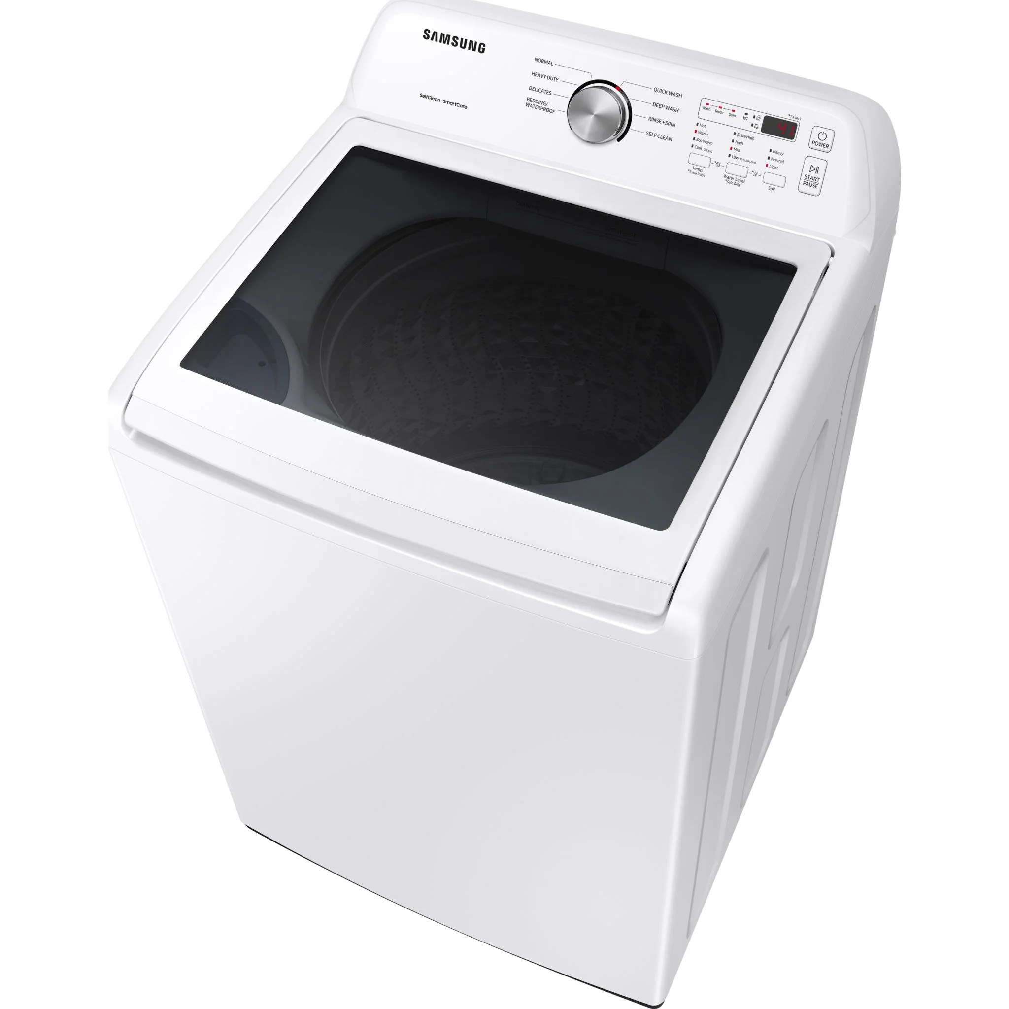 Samsung Top Load Washer (WA45T3200AW) - White - Image 6