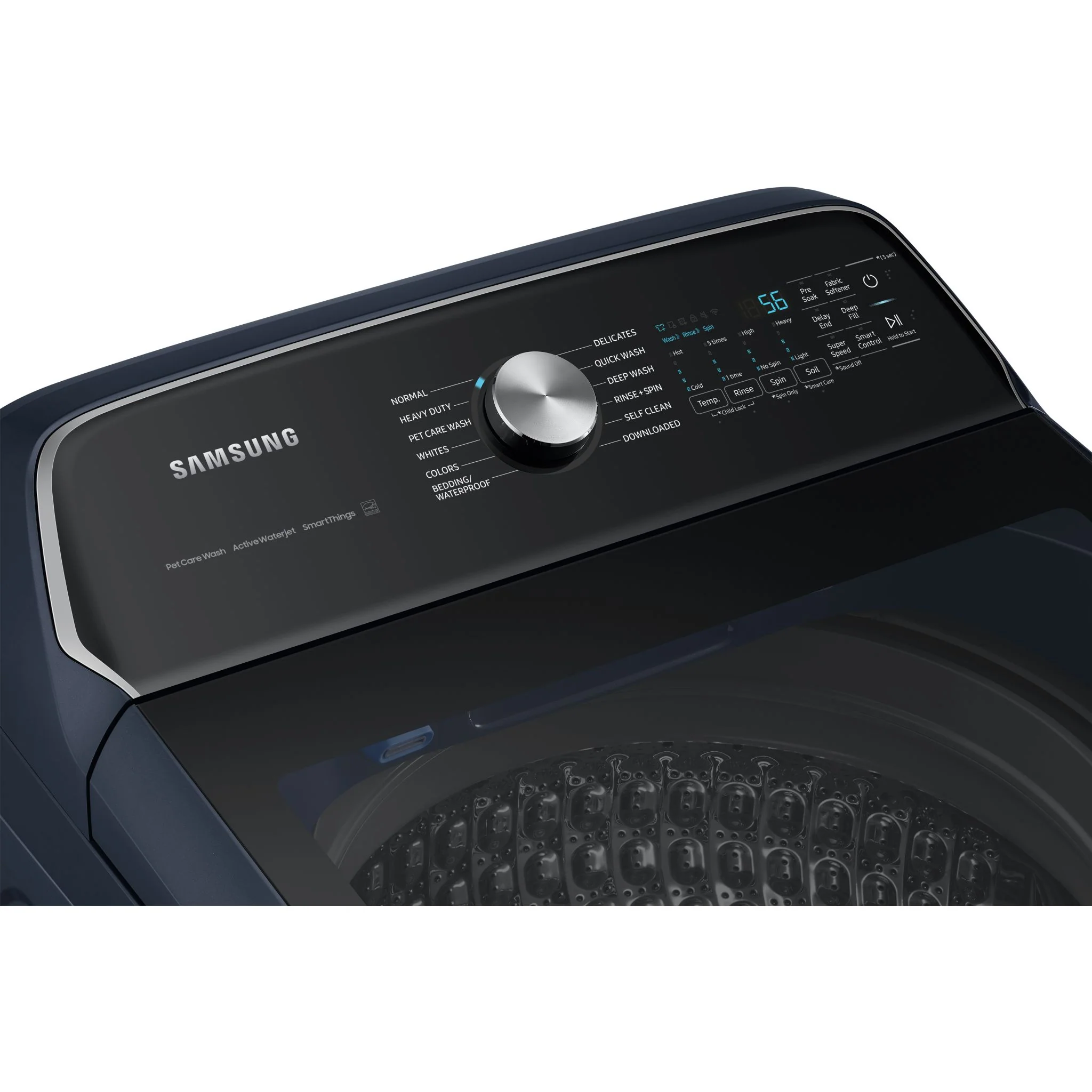 Samsung Top Load Washer (WA53CG7155ADA4) - Navy - Image 10
