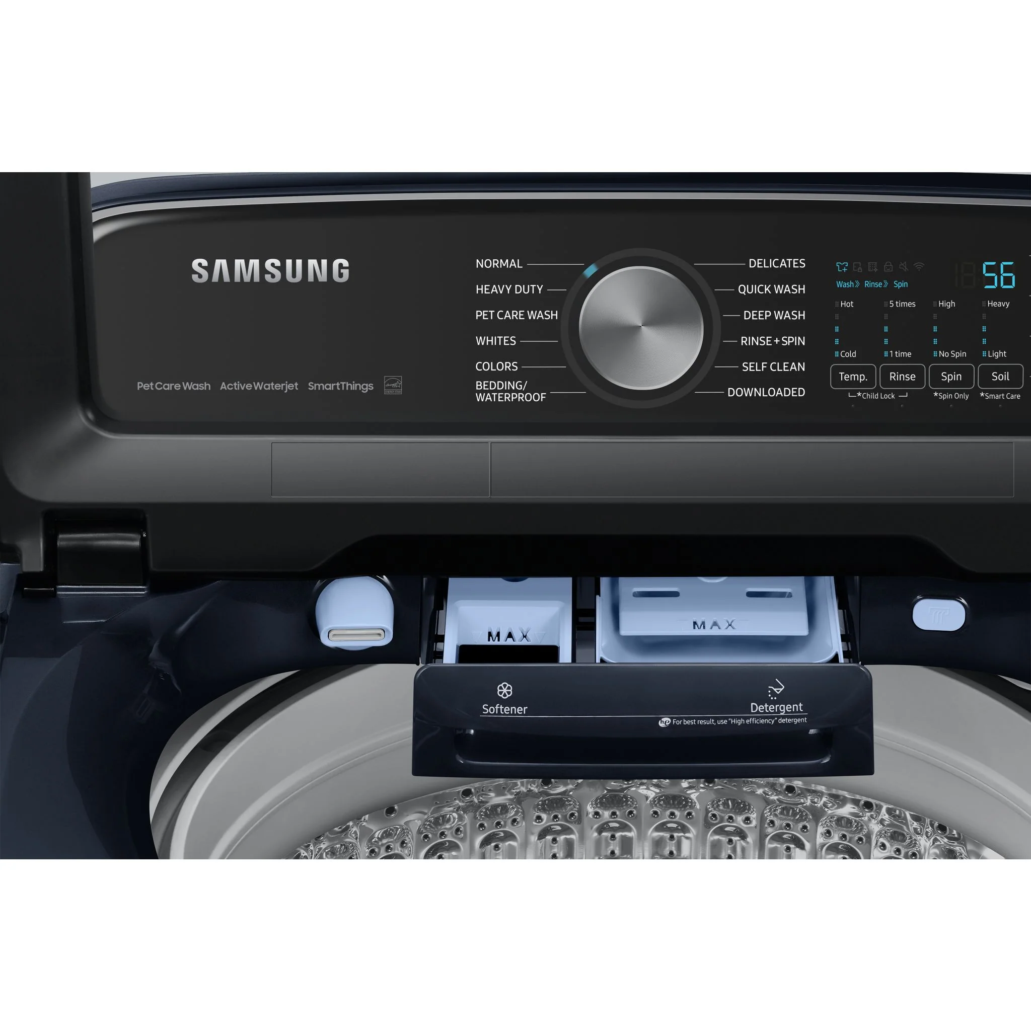 Samsung Top Load Washer (WA53CG7155ADA4) - Navy - Image 8