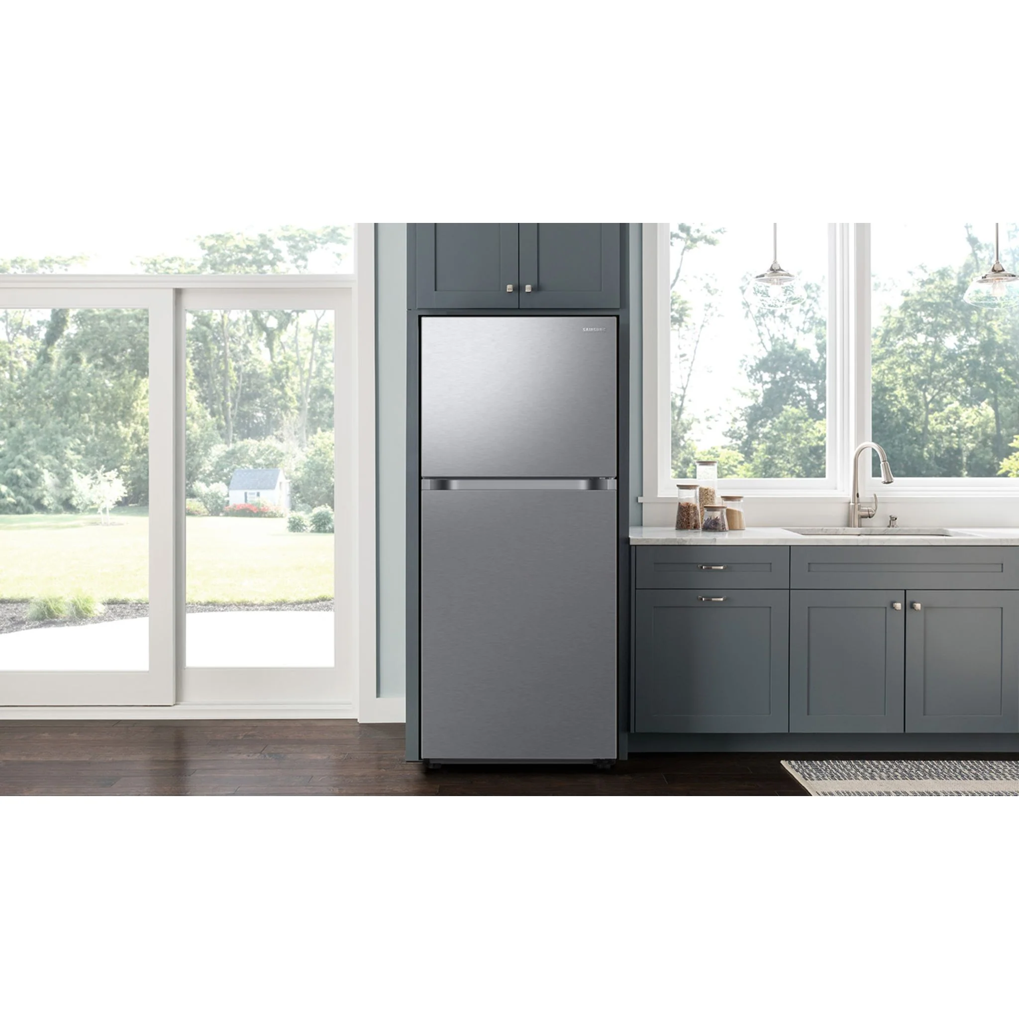 Samsung Top Mount Fridge (RT18DG6500S9AC) - Platinum Silver - Image 10