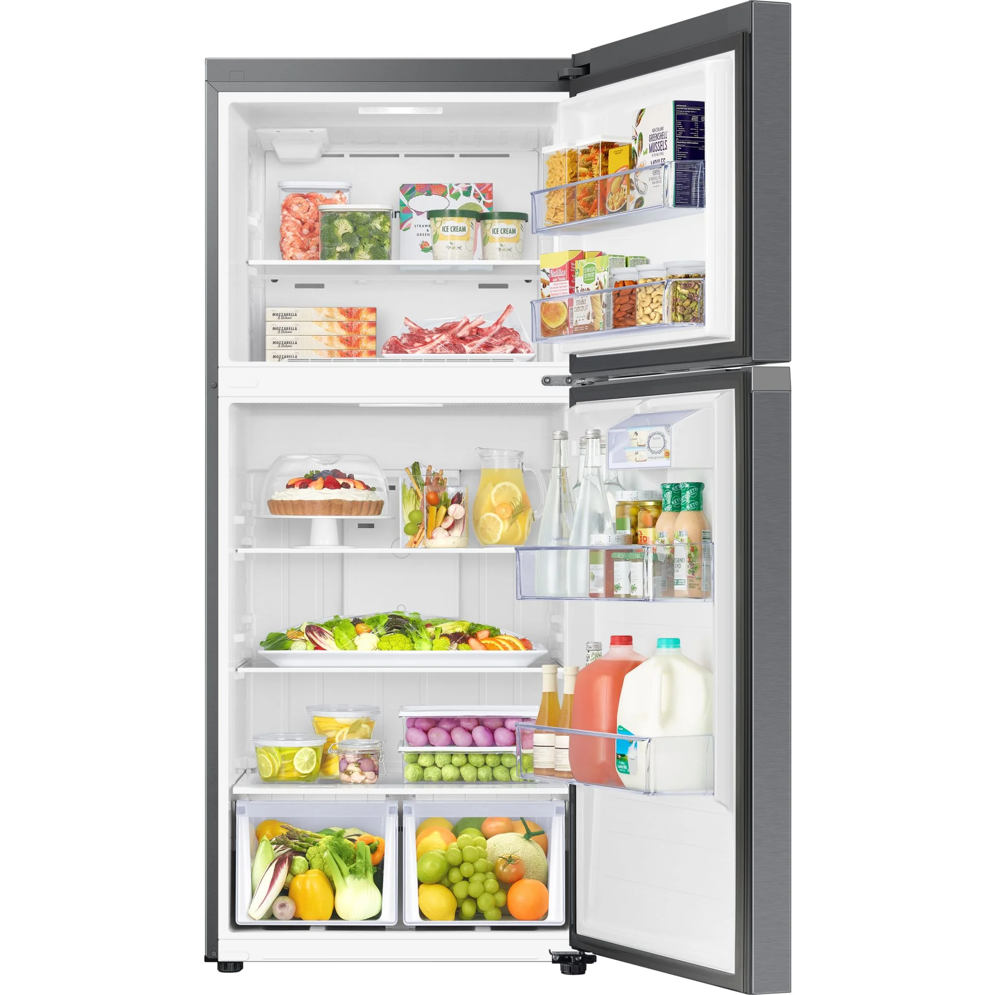 Samsung Top Mount Fridge (RT18DG6500S9AC) - Platinum Silver - Image 6